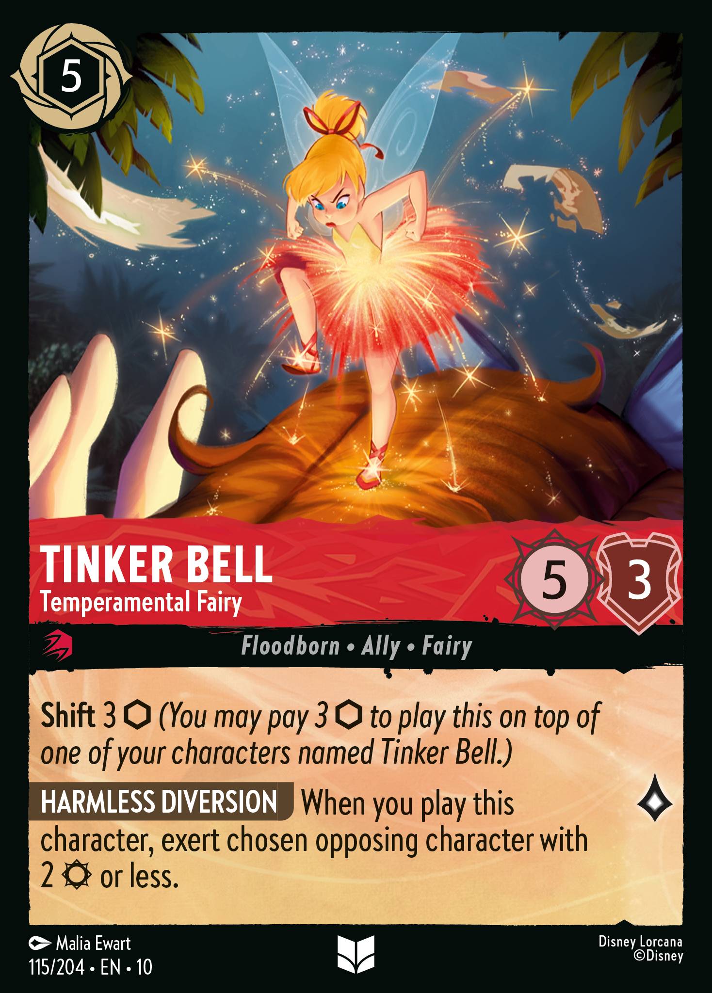 Tinker Bell - Temperamental Fairy (English)