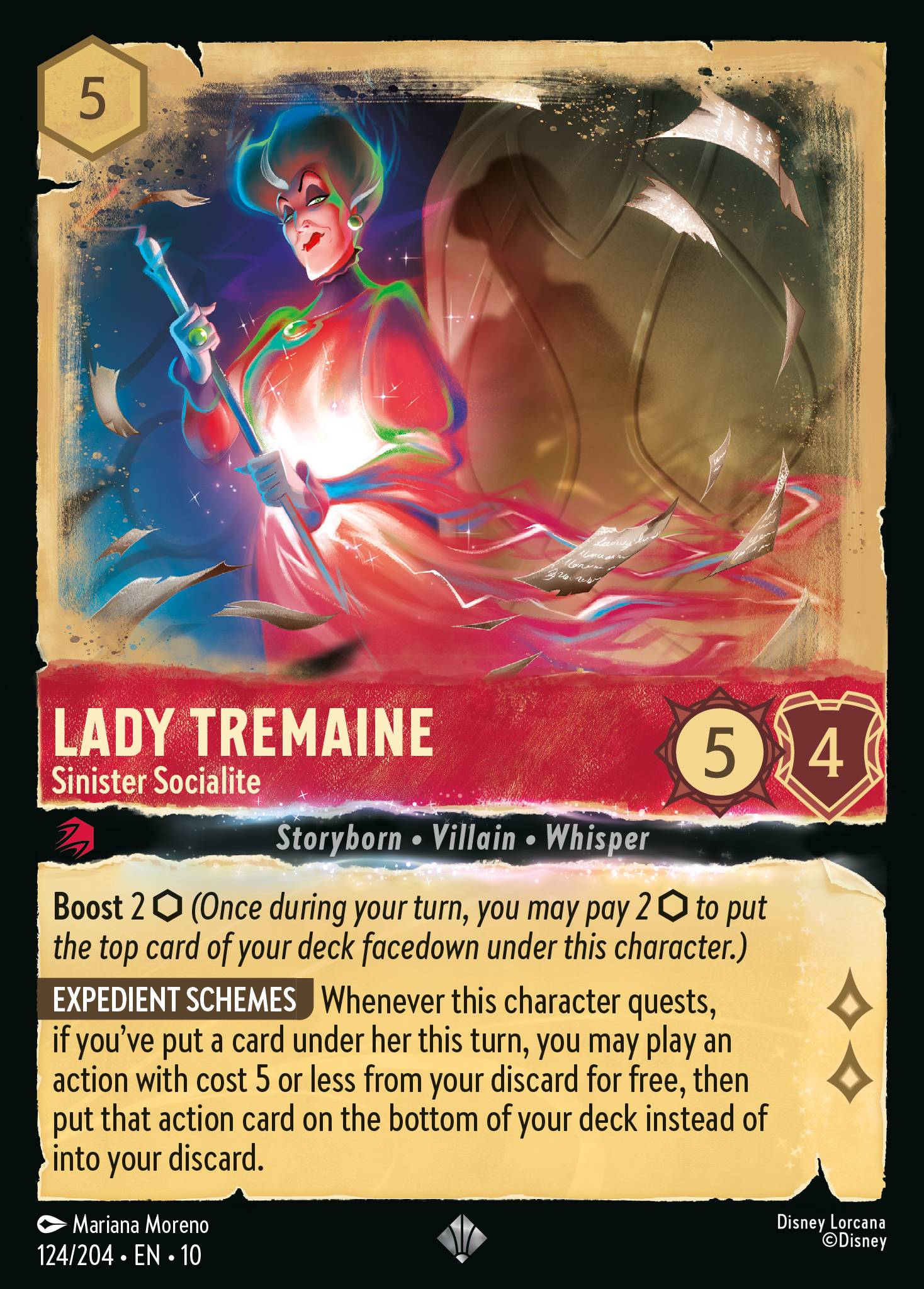 Lady Tremaine - Sinister Socialite (English)
