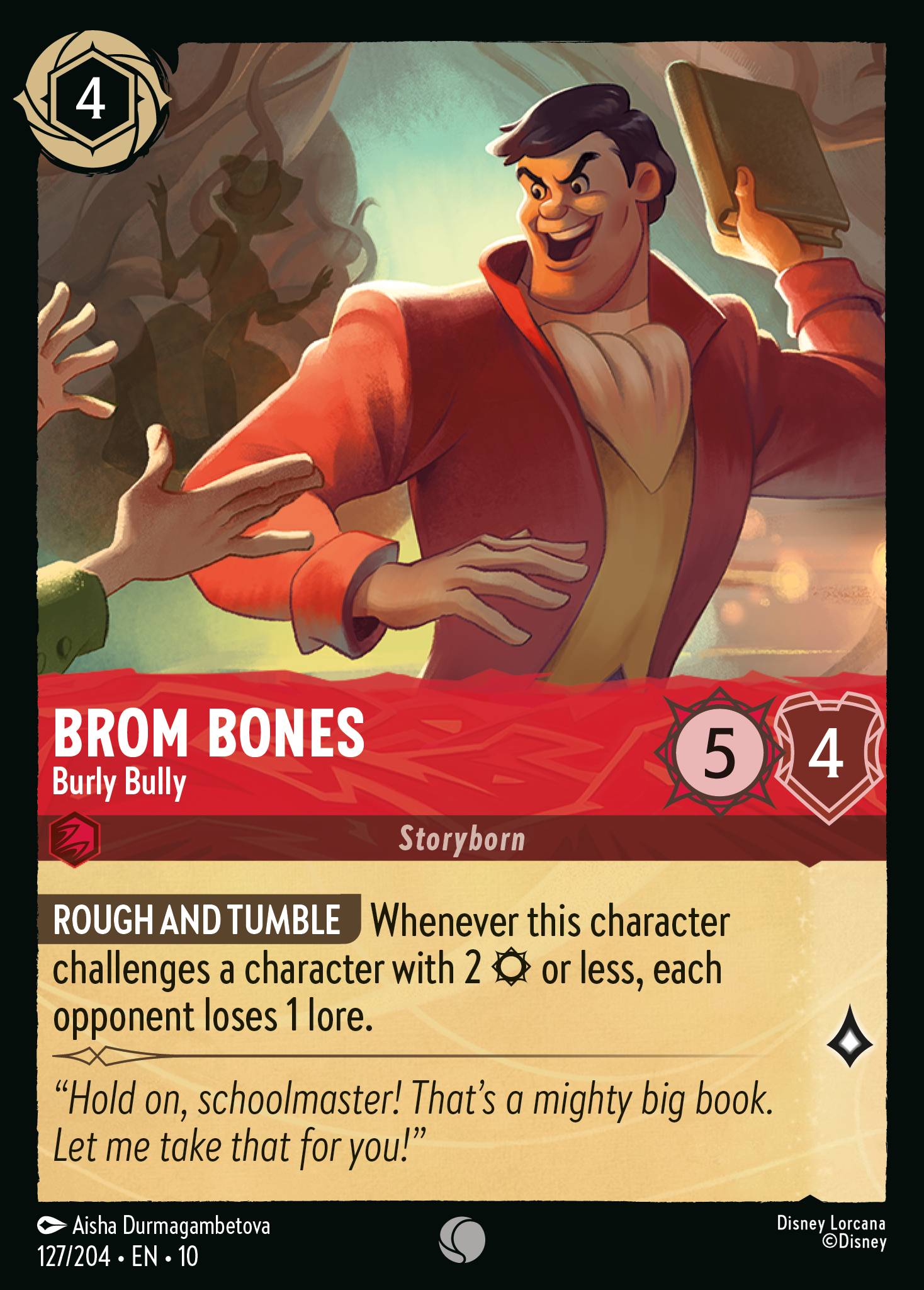 Brom Bones - Burly Bully (English)