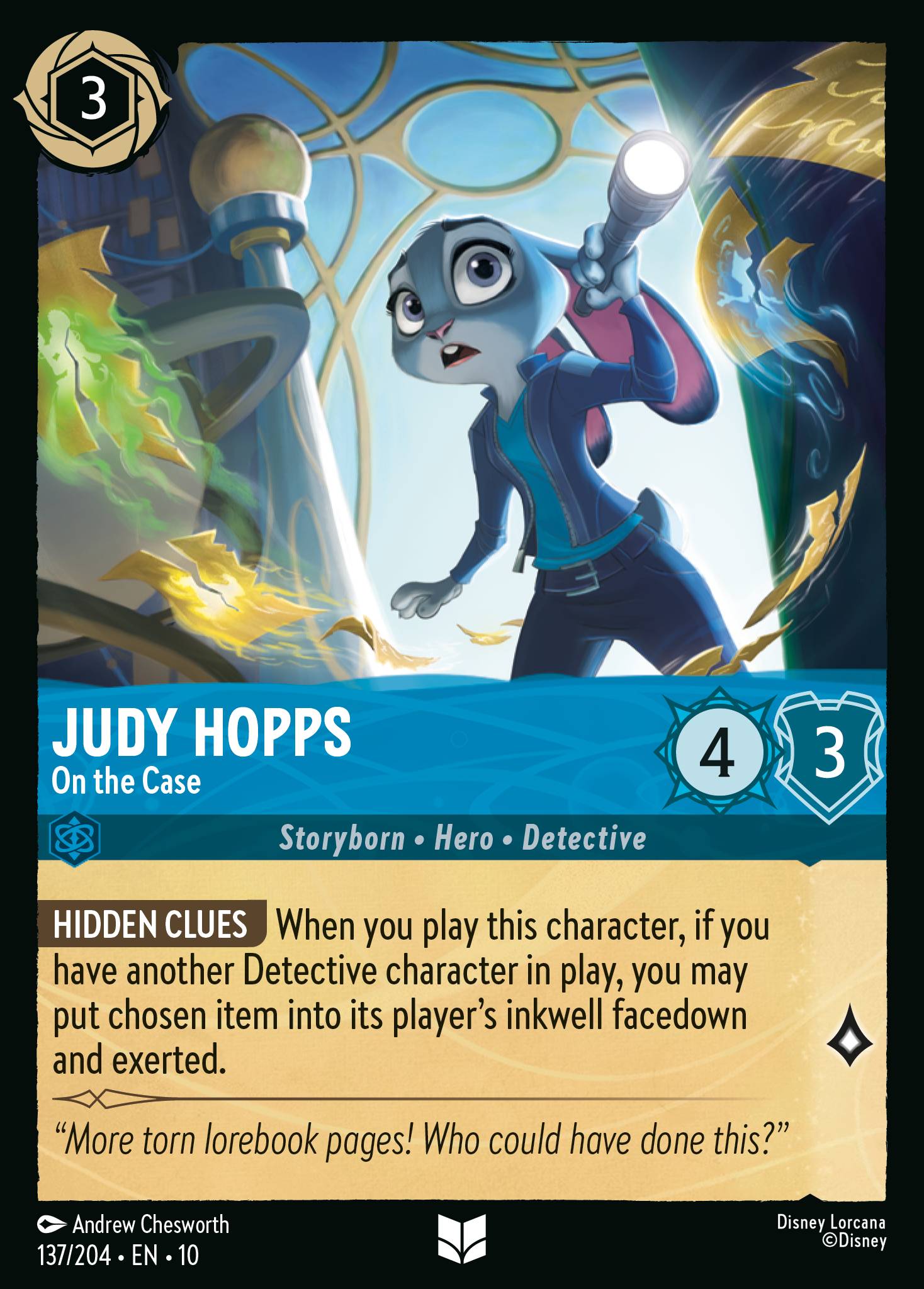 Judy Hopps - On the Case (English)
