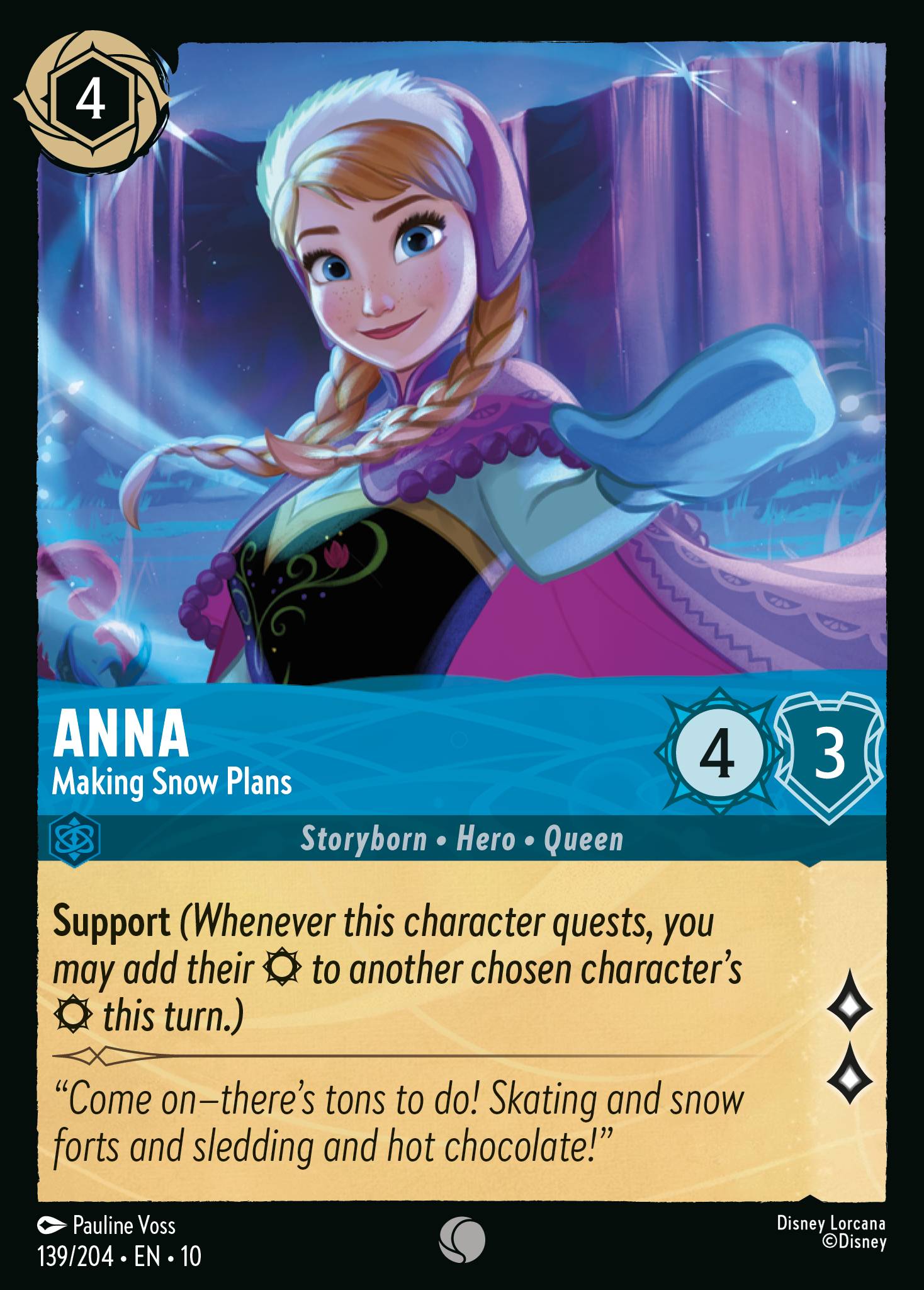 Anna - Making Snow Plans (English)