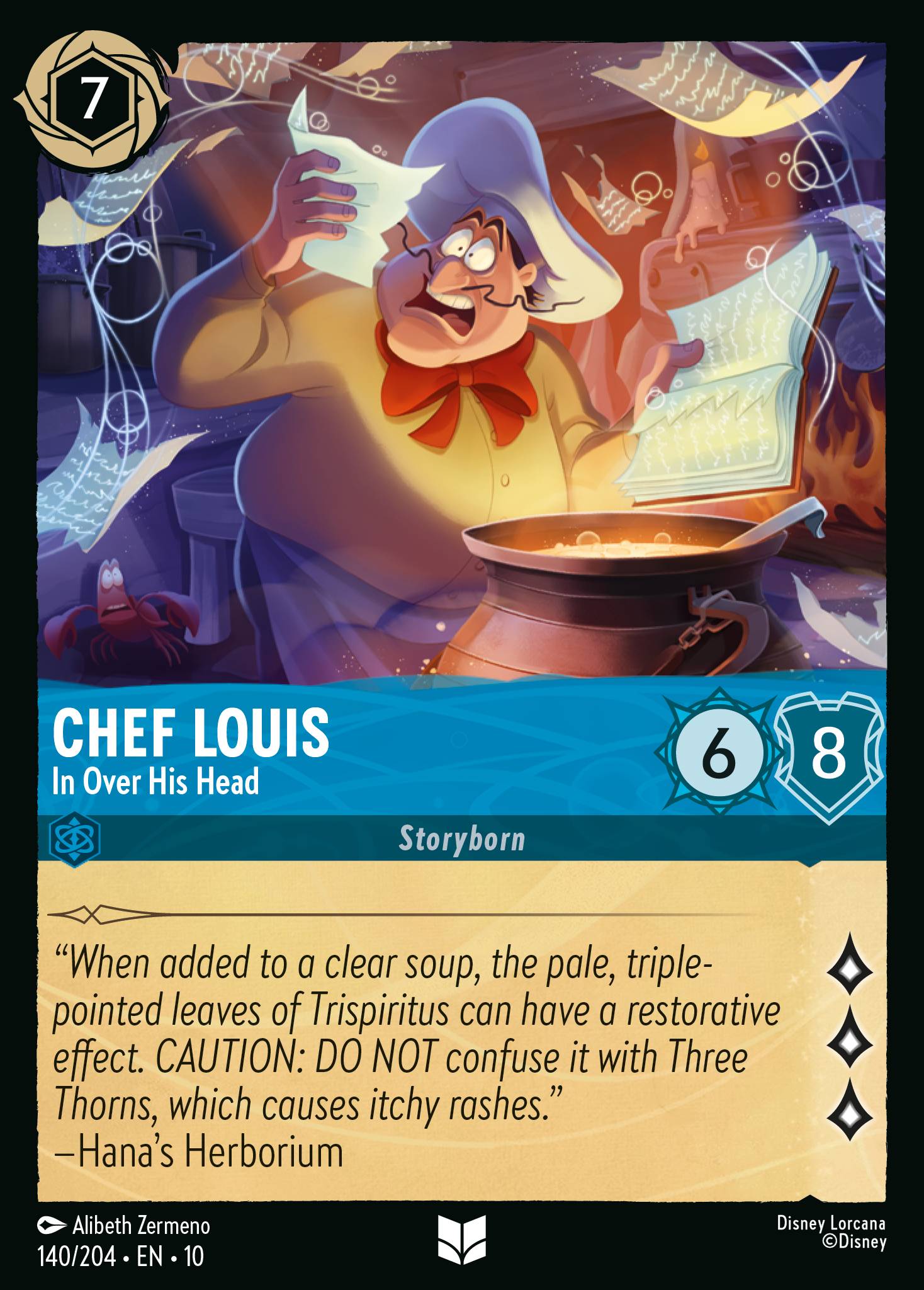 Chef Louis - In Over His Head (English)
