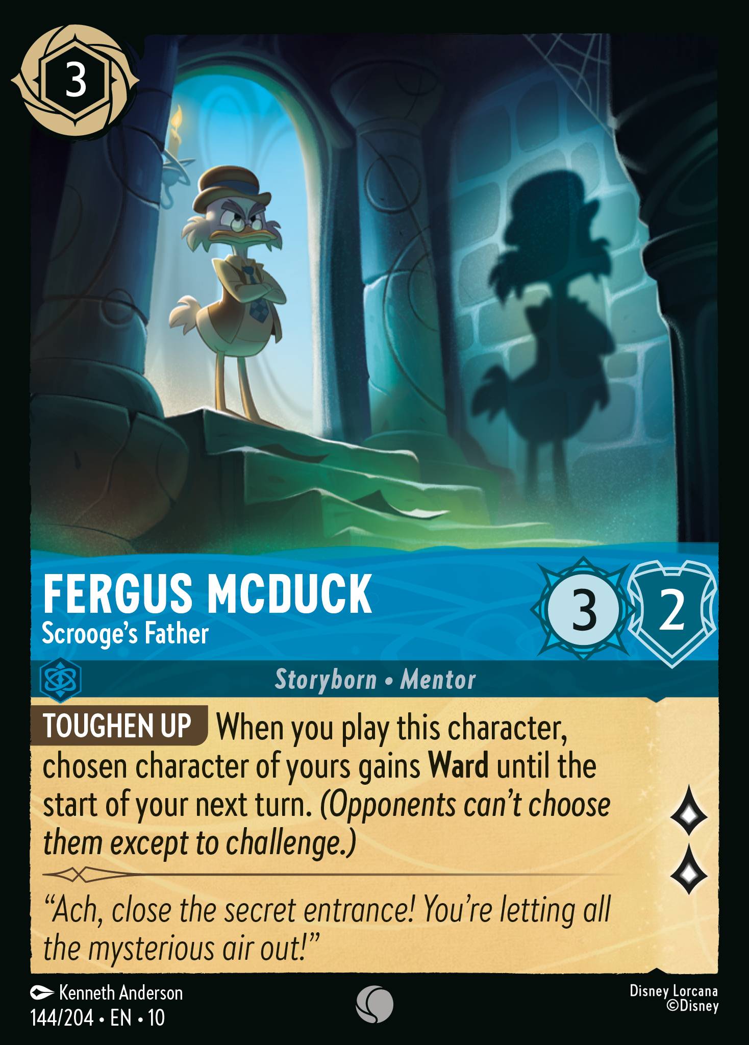 Fergus McDuck - Scrooge's Father (English)