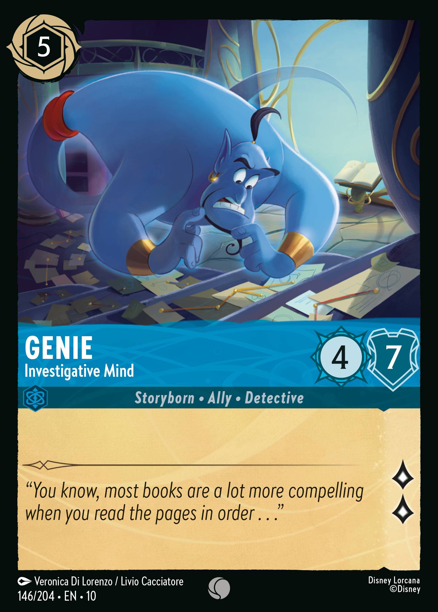 Genie - Investigative Mind (English)