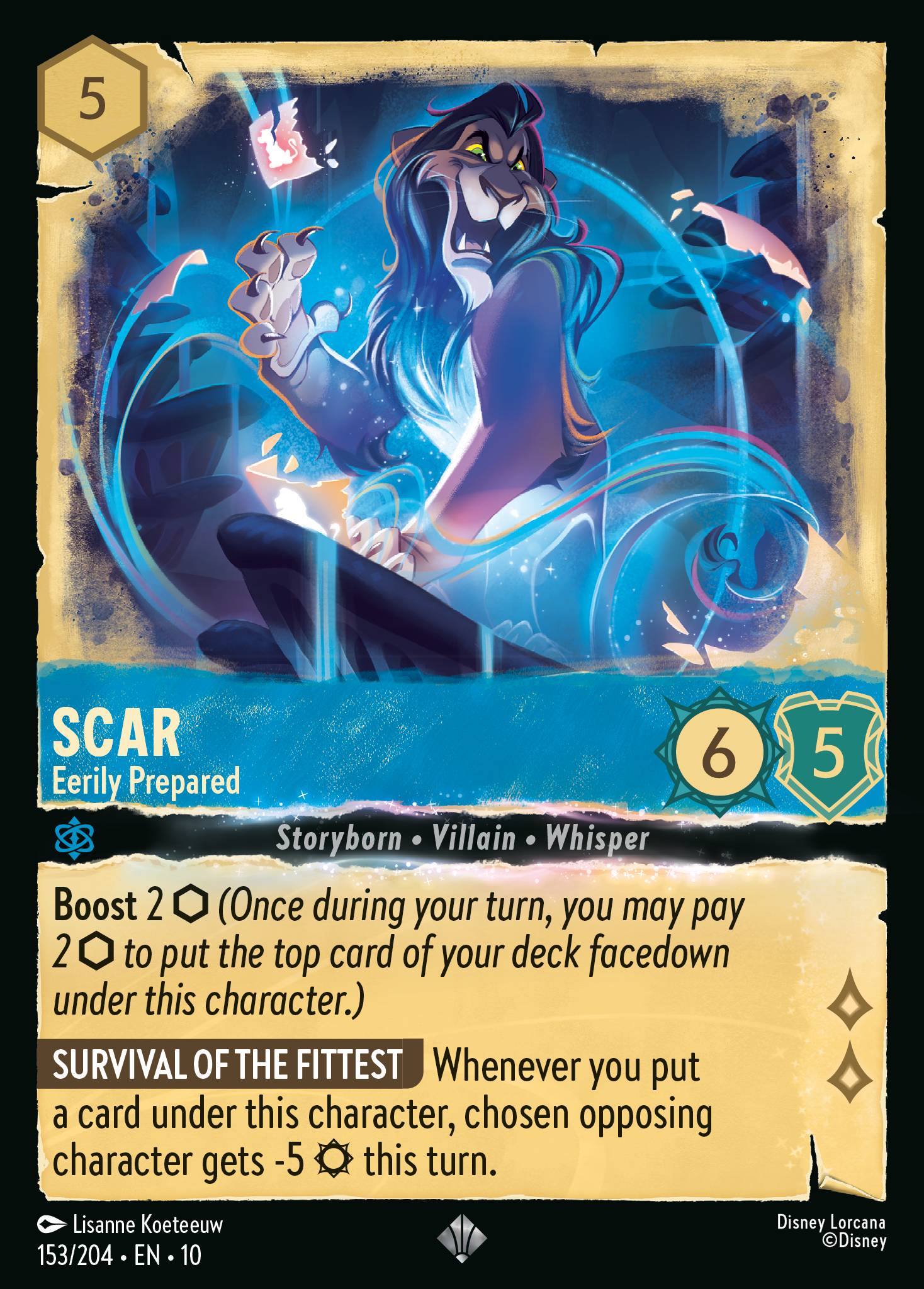 Scar - Eerily Prepared (English)
