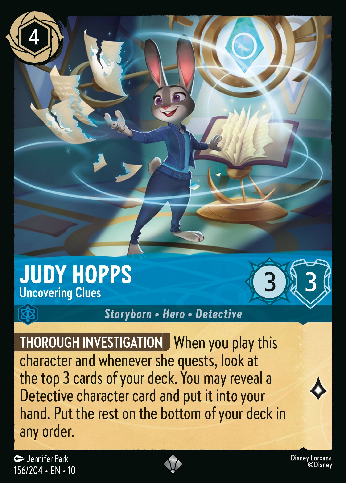 Judy Hopps - Uncovering Clues (English)