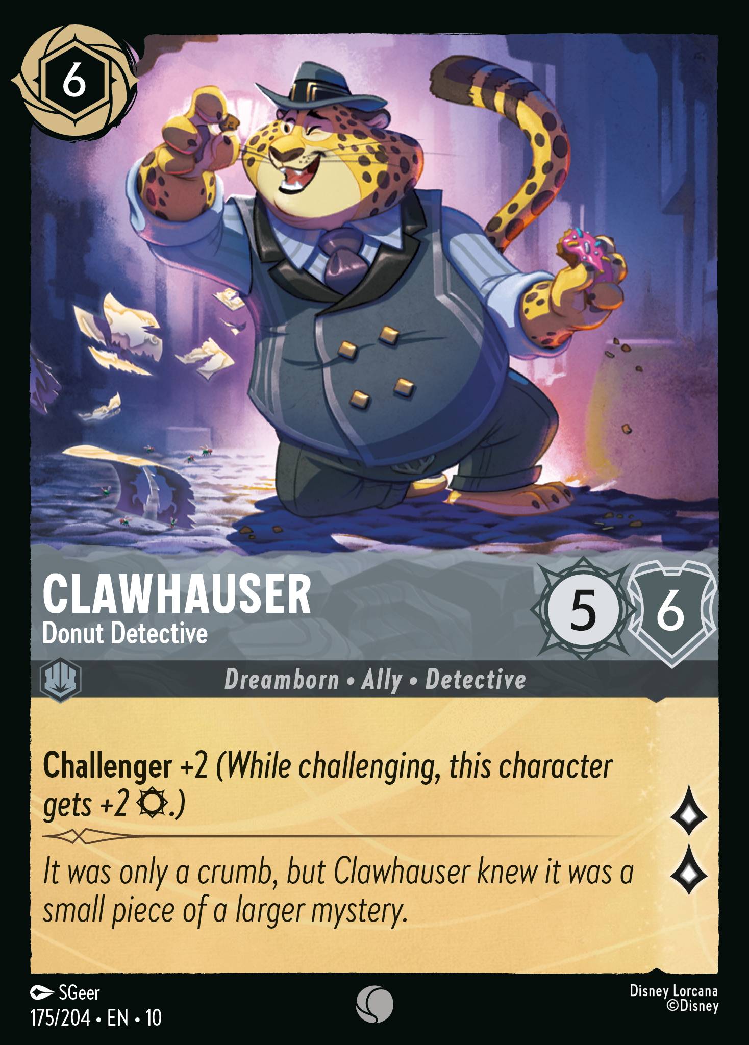 Clawhauser - Donut Detective (English)