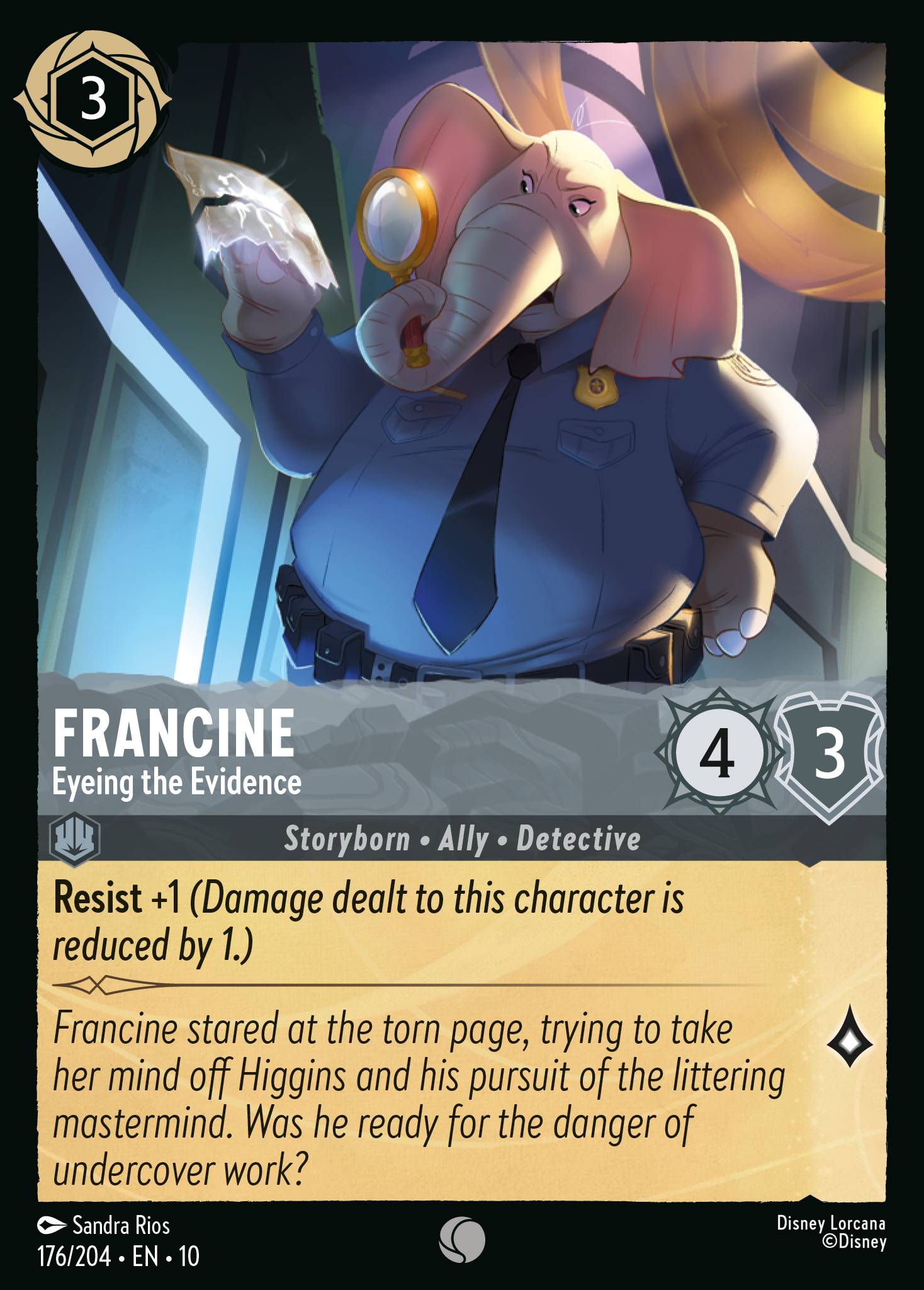 Francine - Eyeing the Evidence (English)
