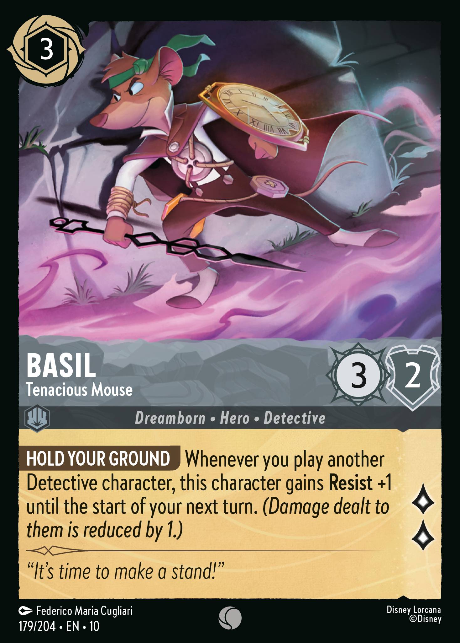 Basil - Tenacious Mouse (English)