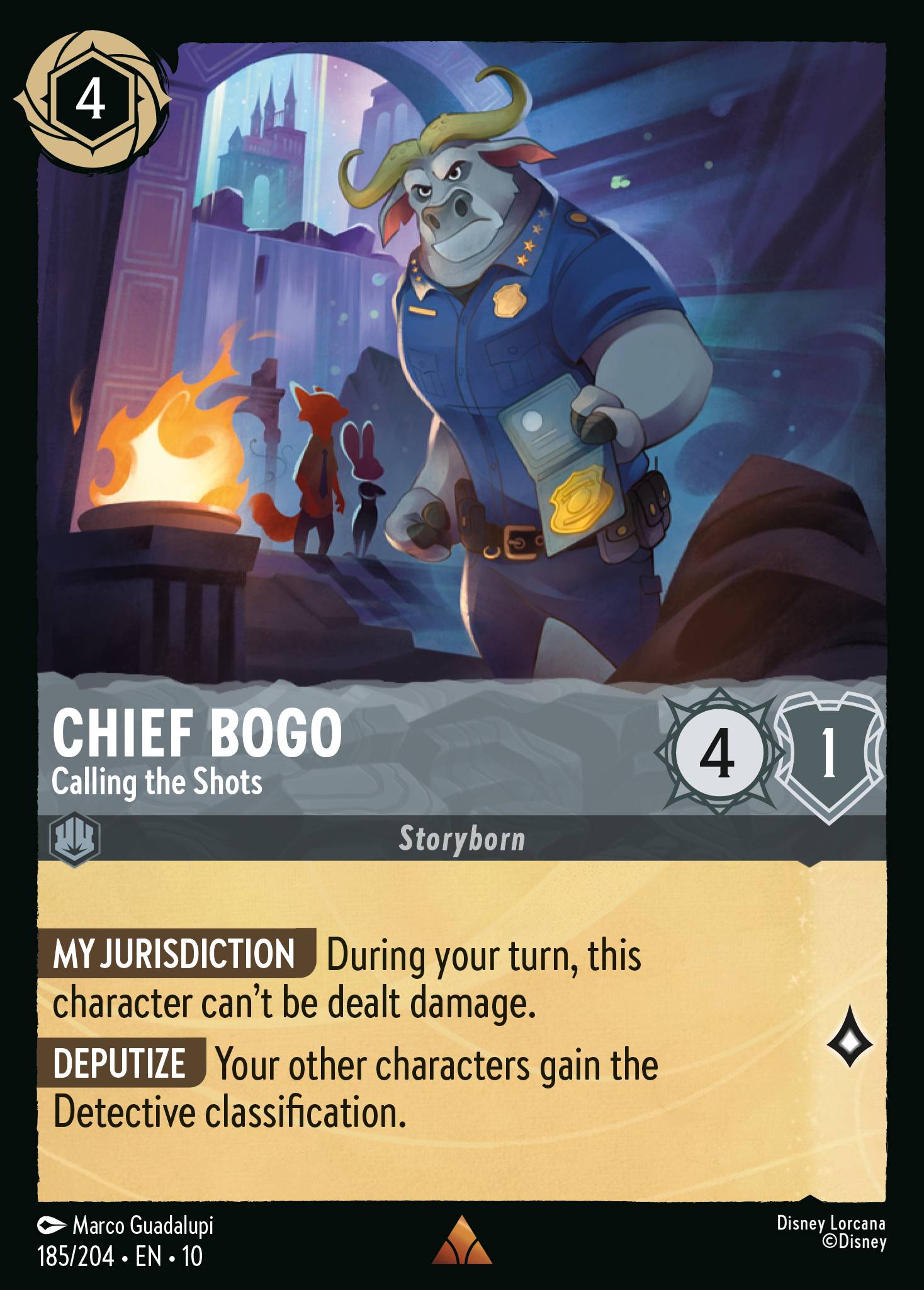 Chief Bogo - Calling the Shots (English)