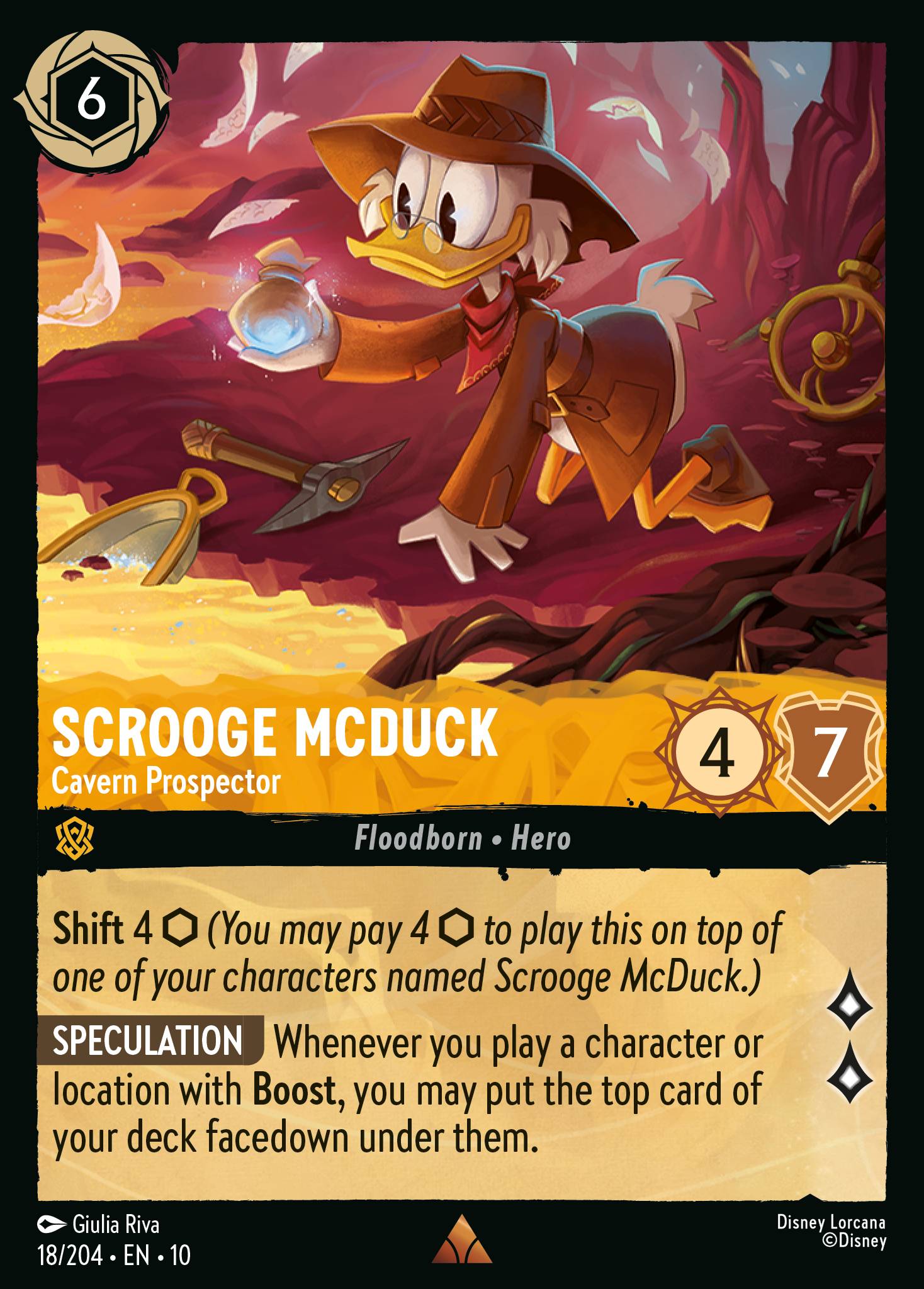Scrooge McDuck - Cavern Prospector (English)