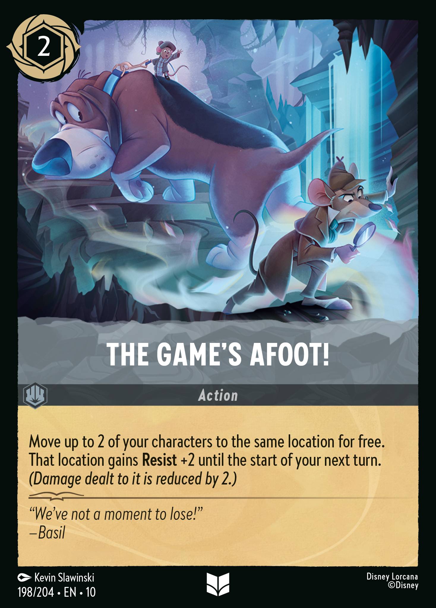 The Game's Afoot! (English)