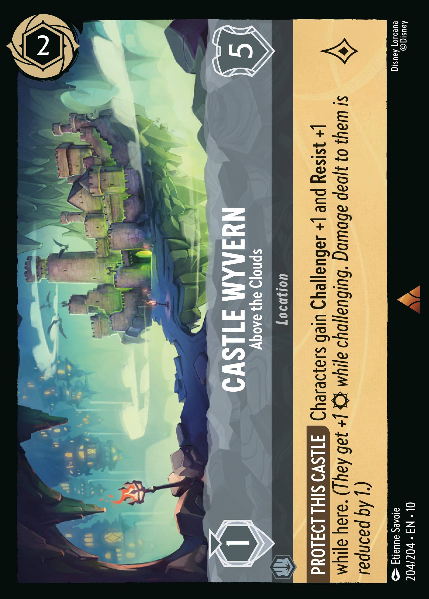 Castle Wyvern - Above the Clouds (English)