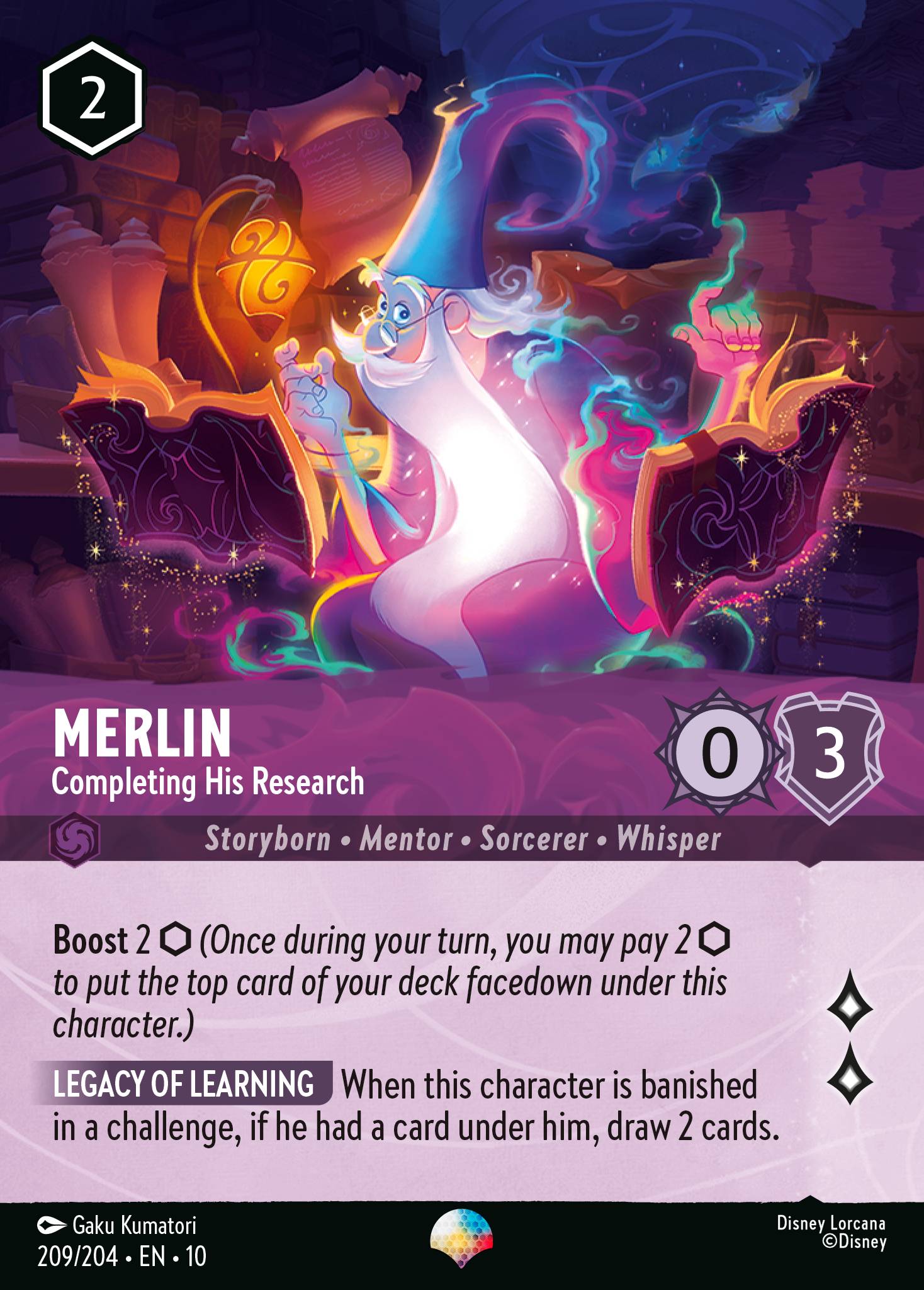 Merlin - Completing His Research (Epic) (English)
