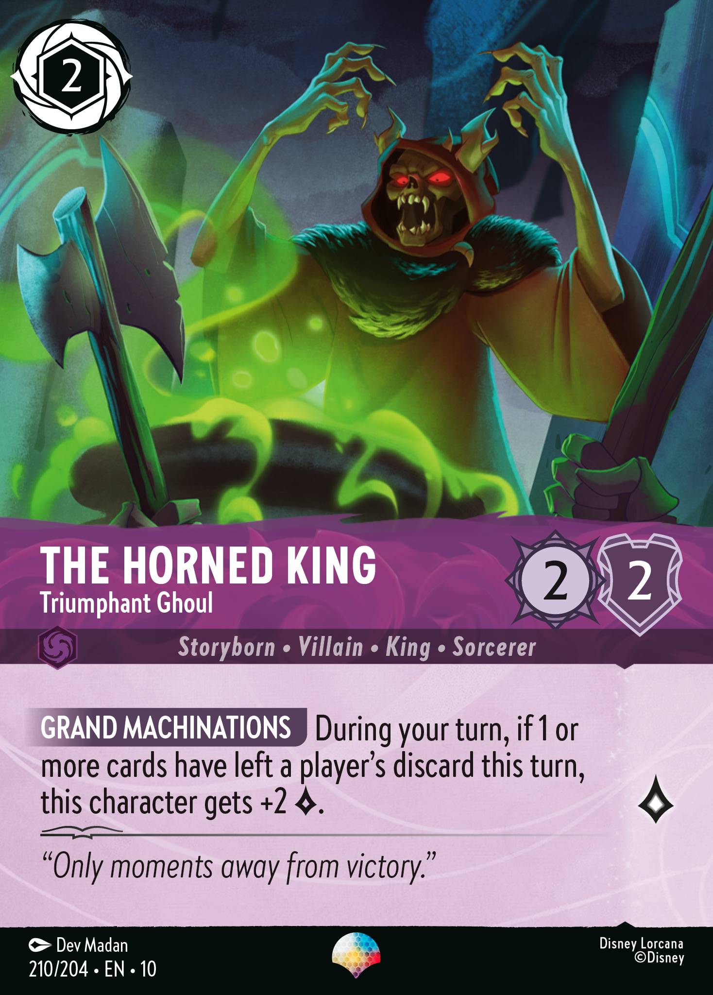 The Horned King - Triumphant Ghoul (Epic) (English)