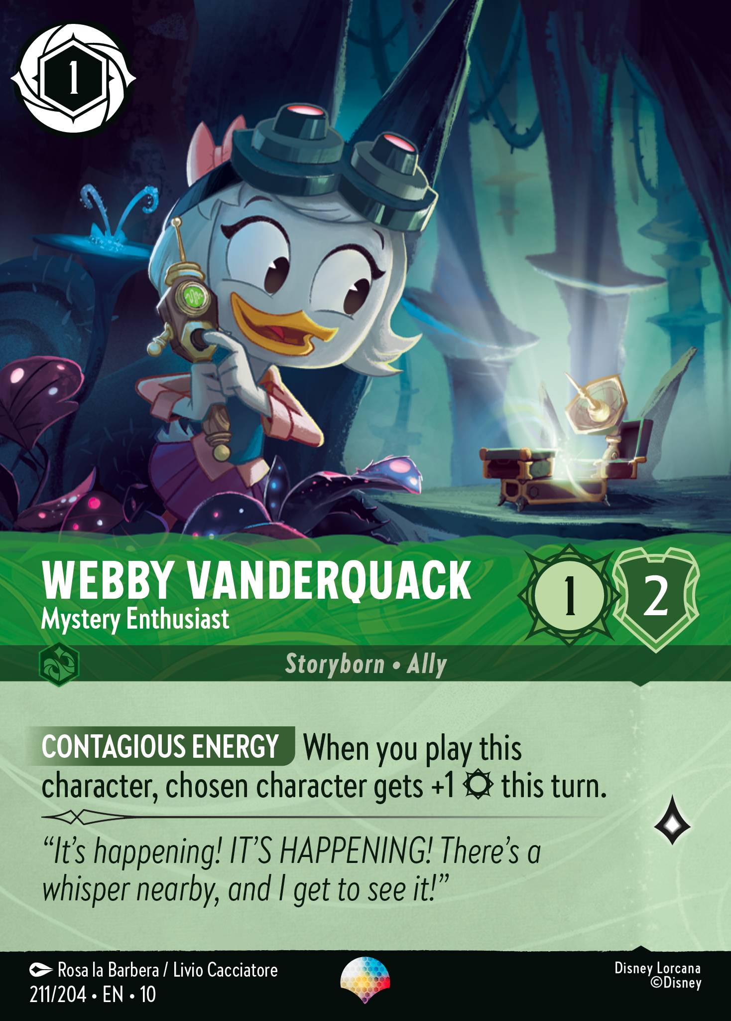 Webby Vanderquack - Mystery Enthusiast (Epic) (English)