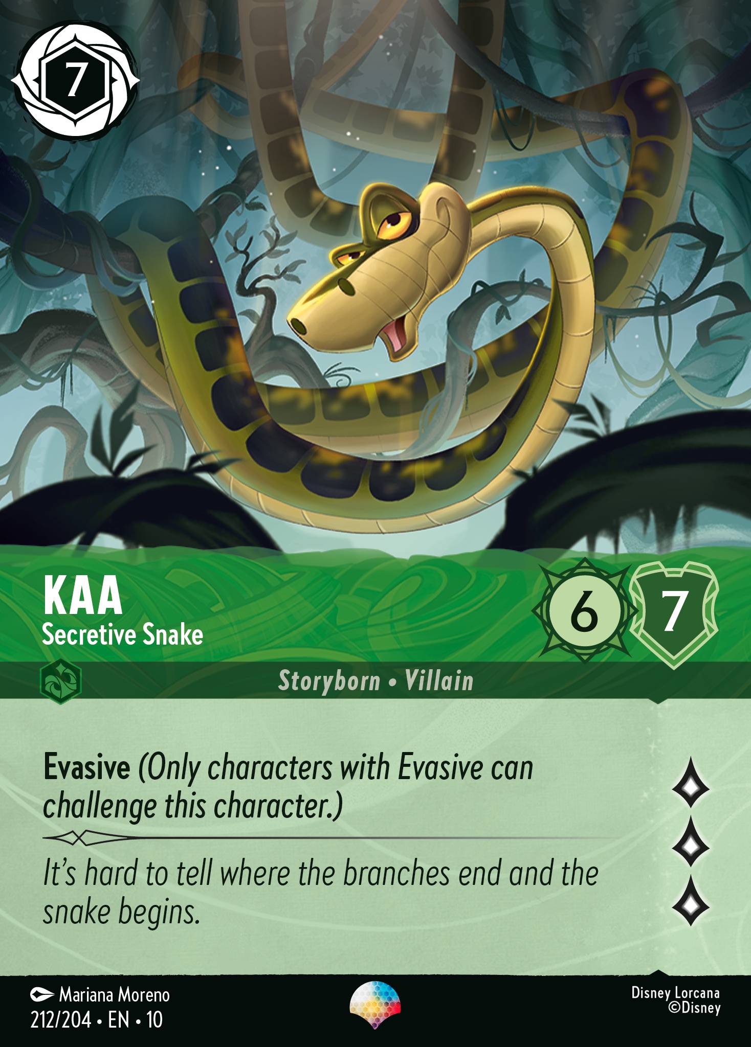 Kaa - Secretive Snake (Epic) (English)
