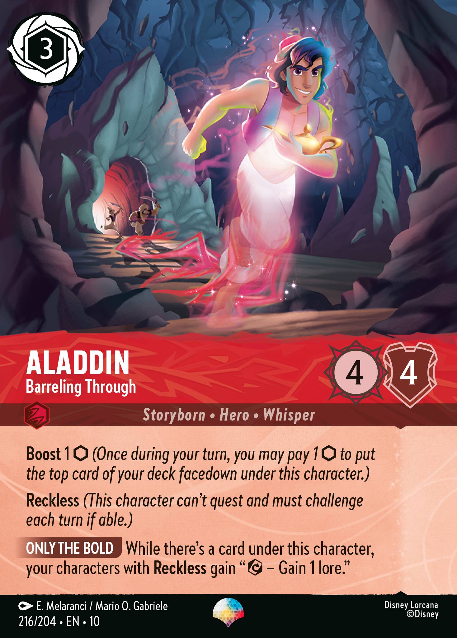 Aladdin - Barreling Through (Epic) (English)
