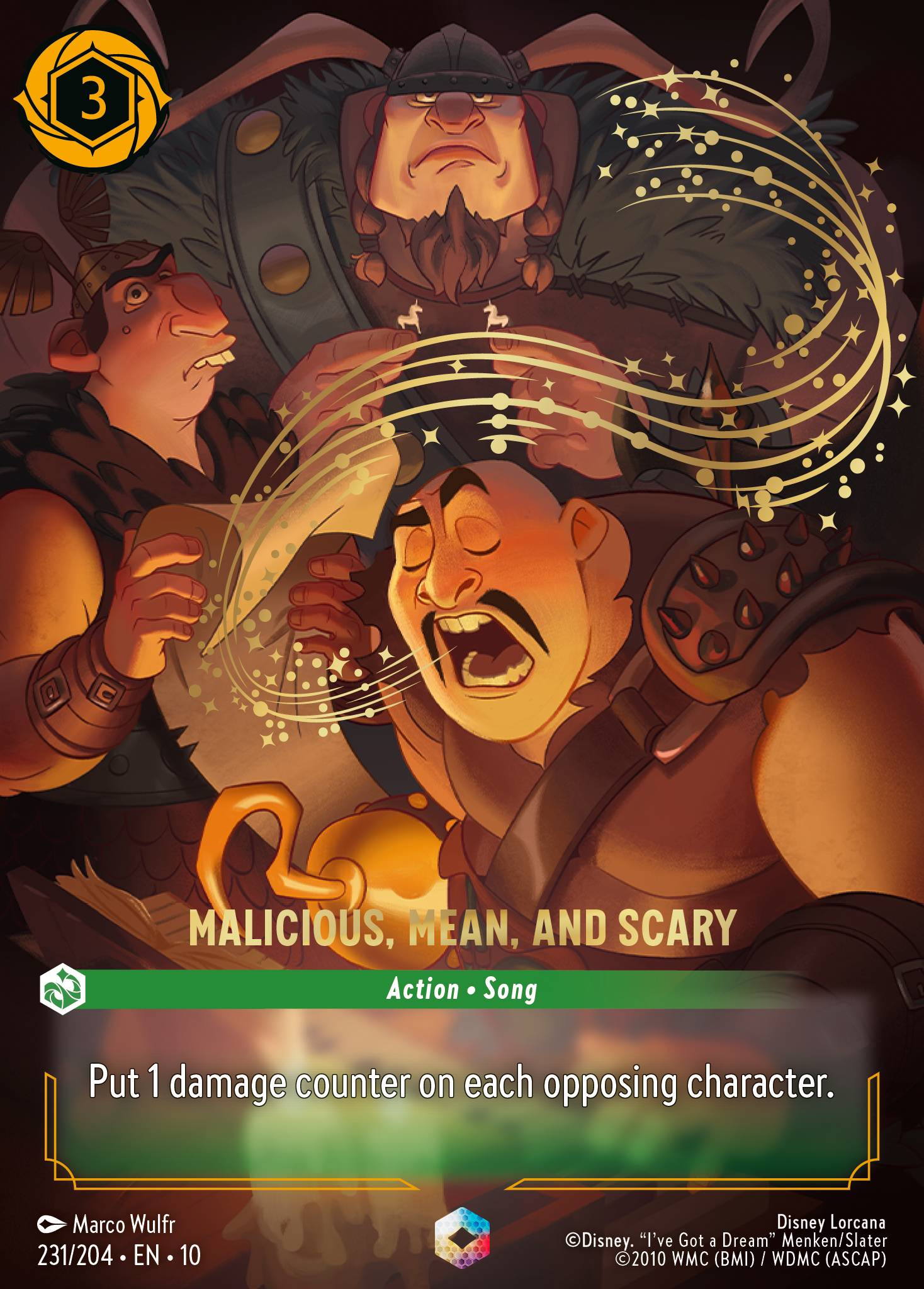 Malicious, Mean, and Scary (Enchanted) (English)