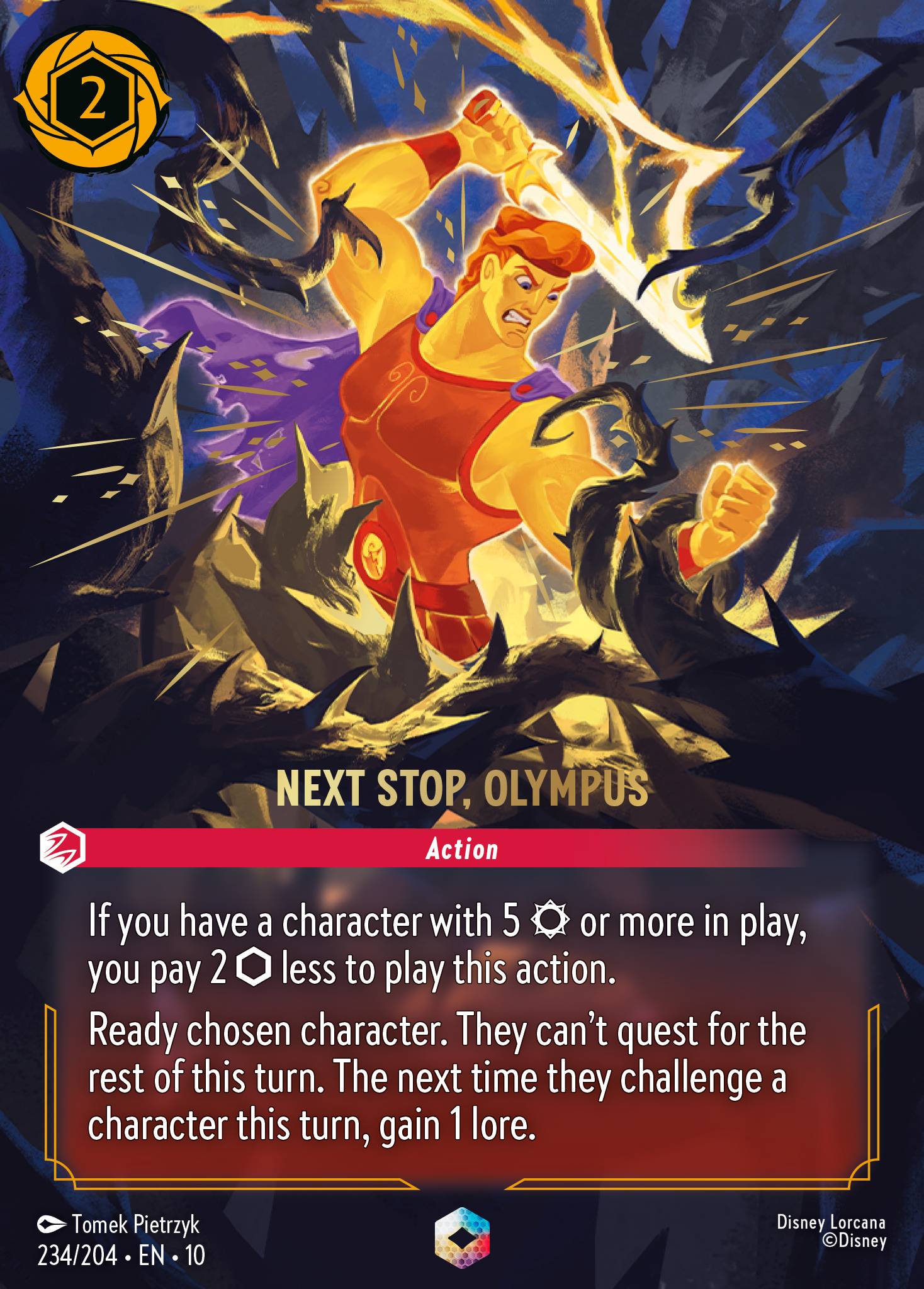 Next Stop, Olympus (Enchanted) (English)