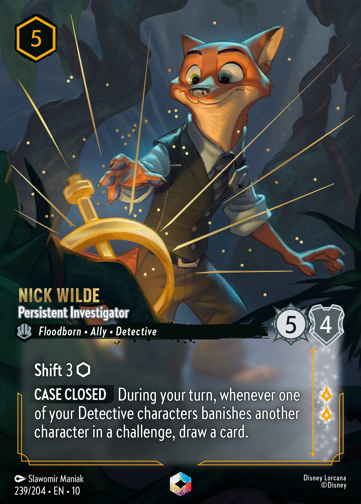Nick Wilde - Persistent Investigator (Enchanted) (English)