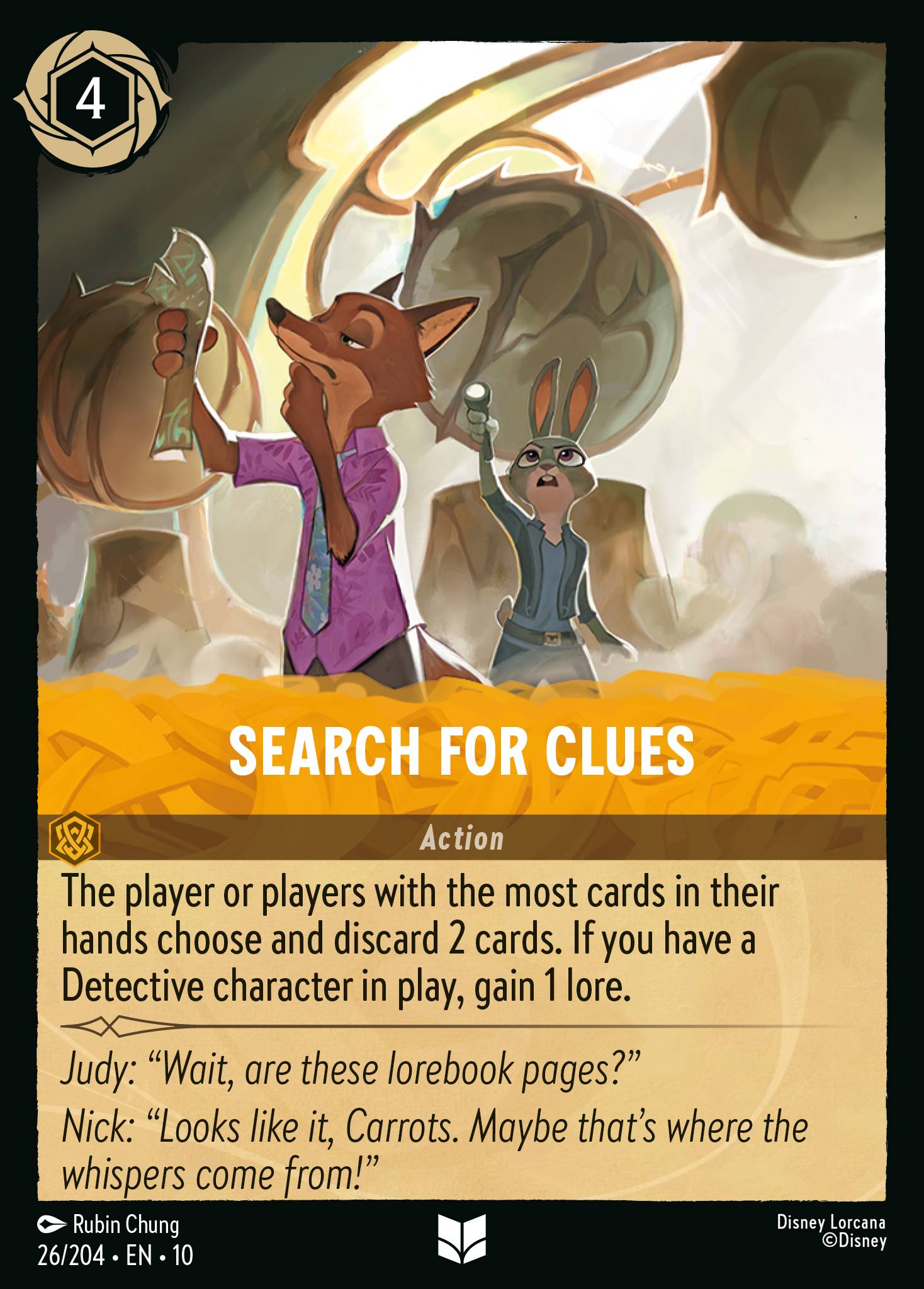 Search for Clues (English)