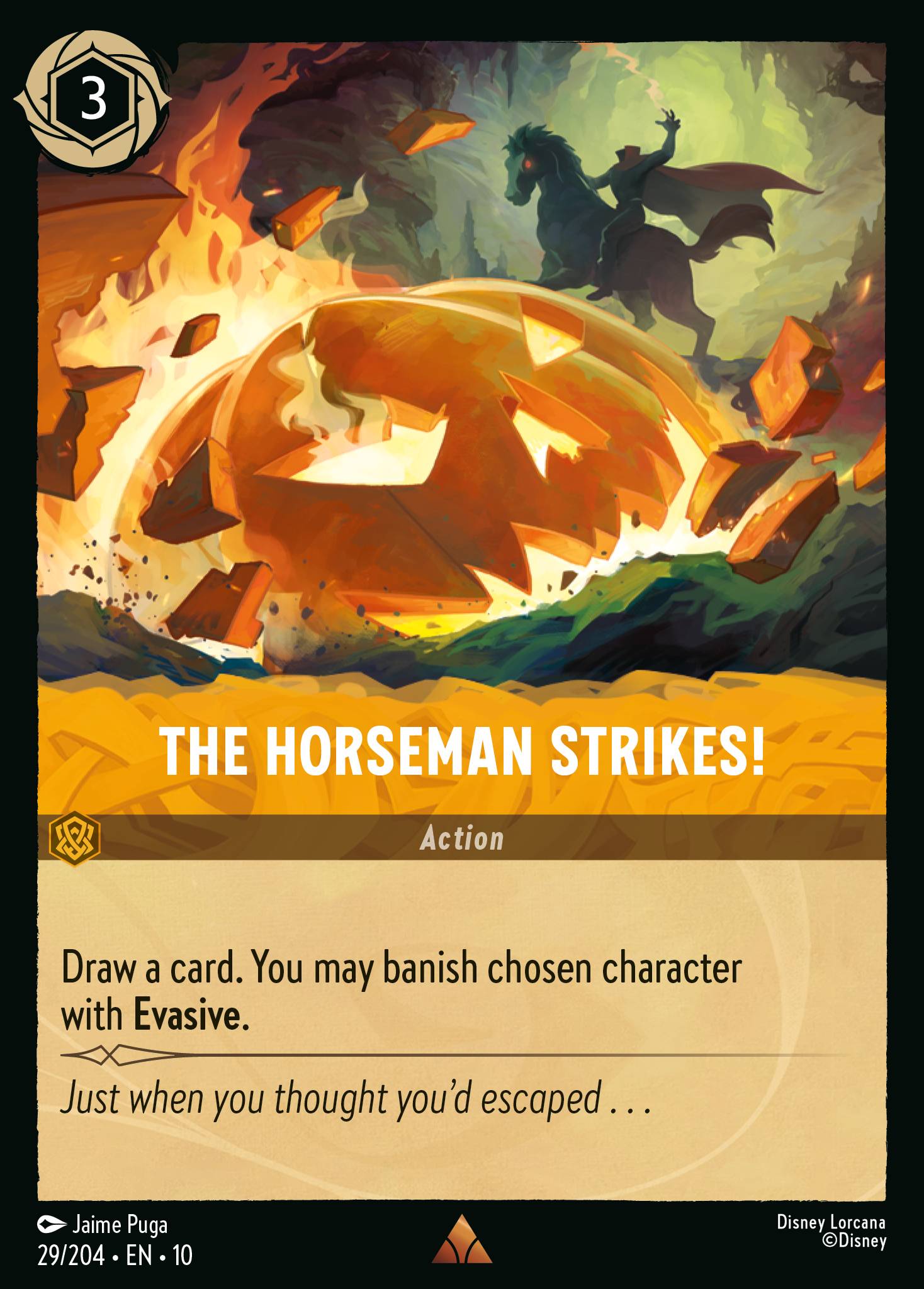 The Horseman Strikes! (English)