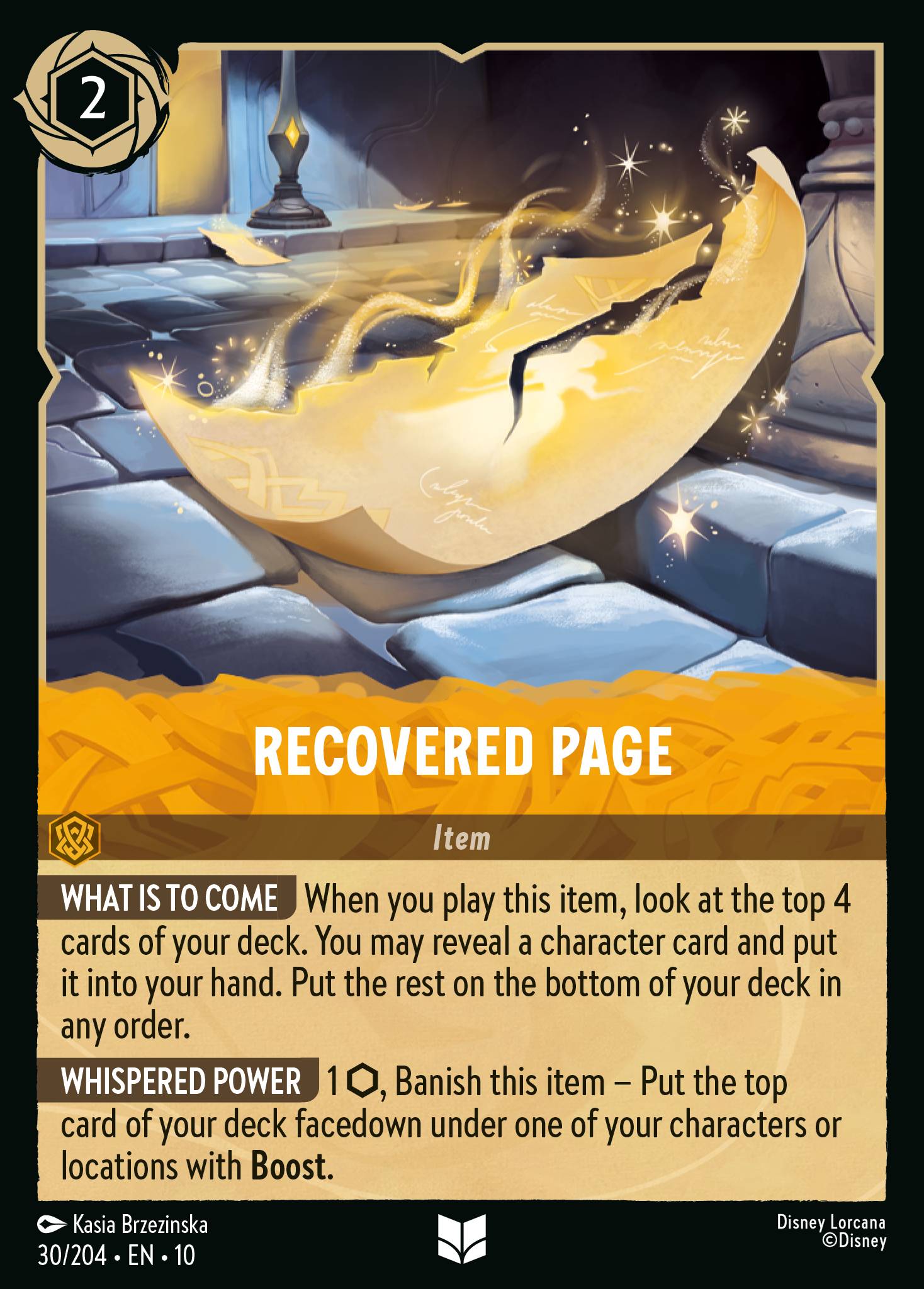 Recovered Page (English)