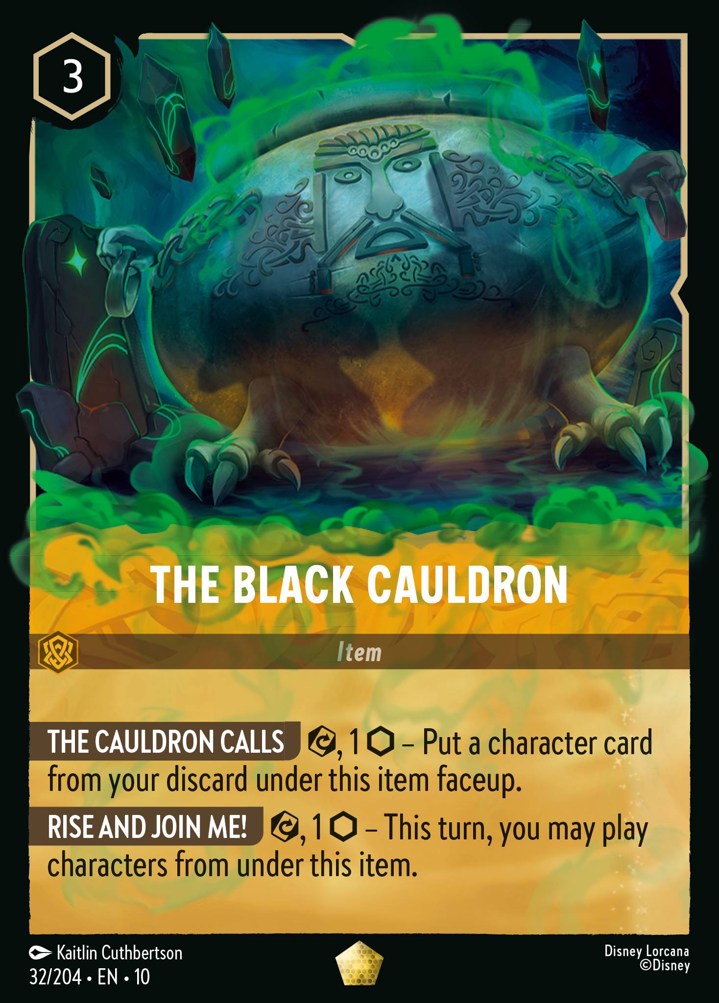 The Black Cauldron (Legendary) (English)