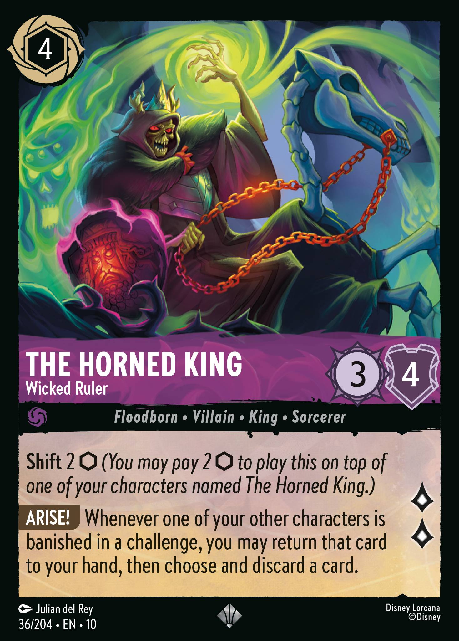The Horned King - Wicked Ruler (English)