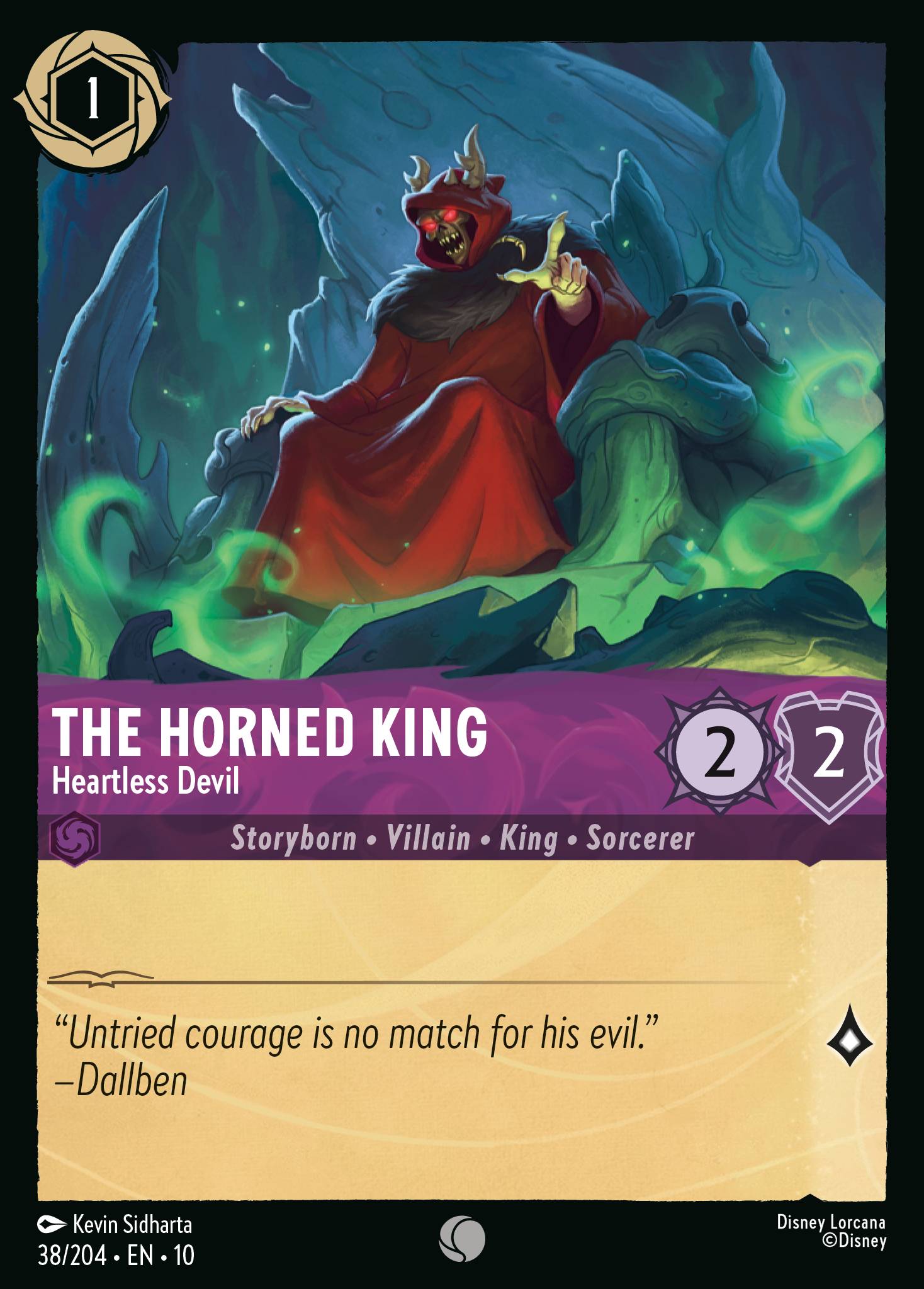 The Horned King - Heartless Devil (English)