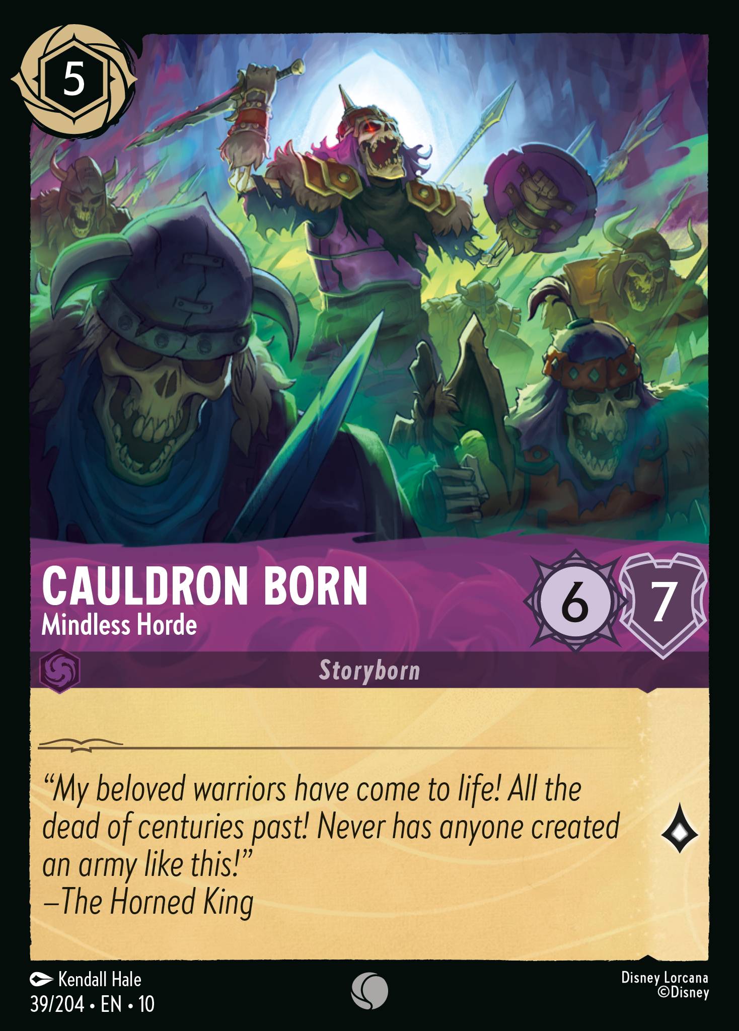 Cauldron Born - Mindless Horde (English)