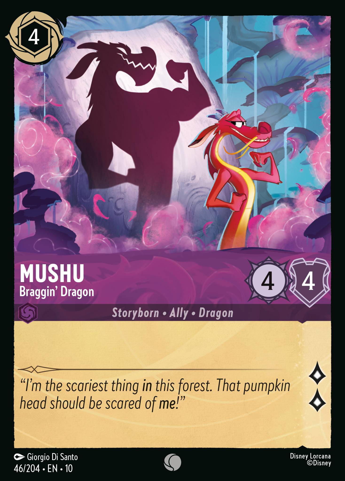 Mushu - Braggin' Dragon (English)