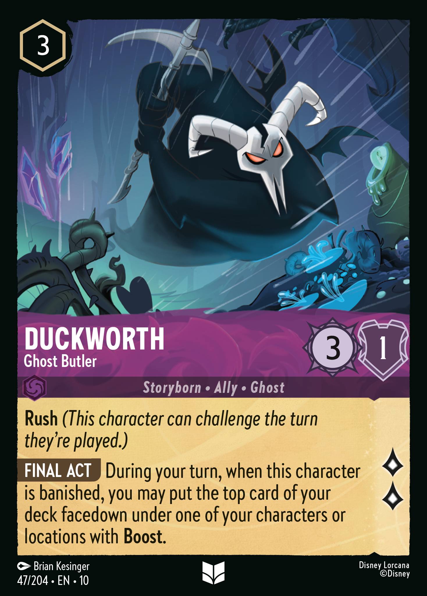 Duckworth - Ghost Butler (English)