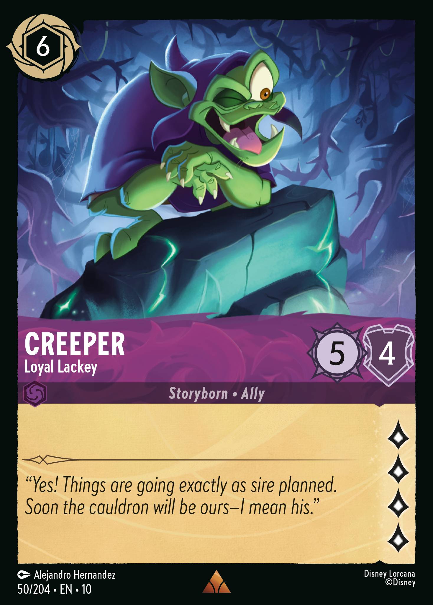 Creeper - Loyal Lackey (English)