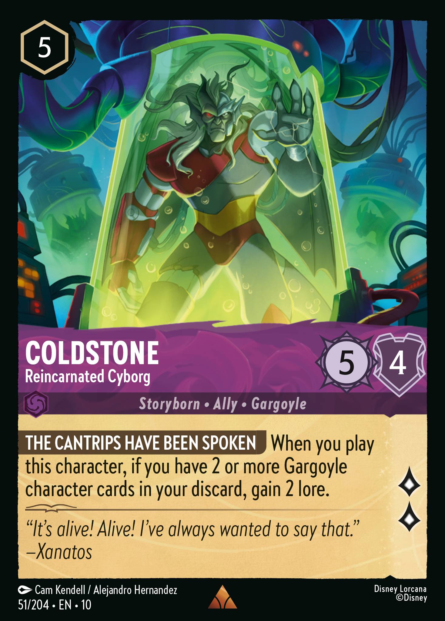Coldstone - Reincarnated Cyborg (English)