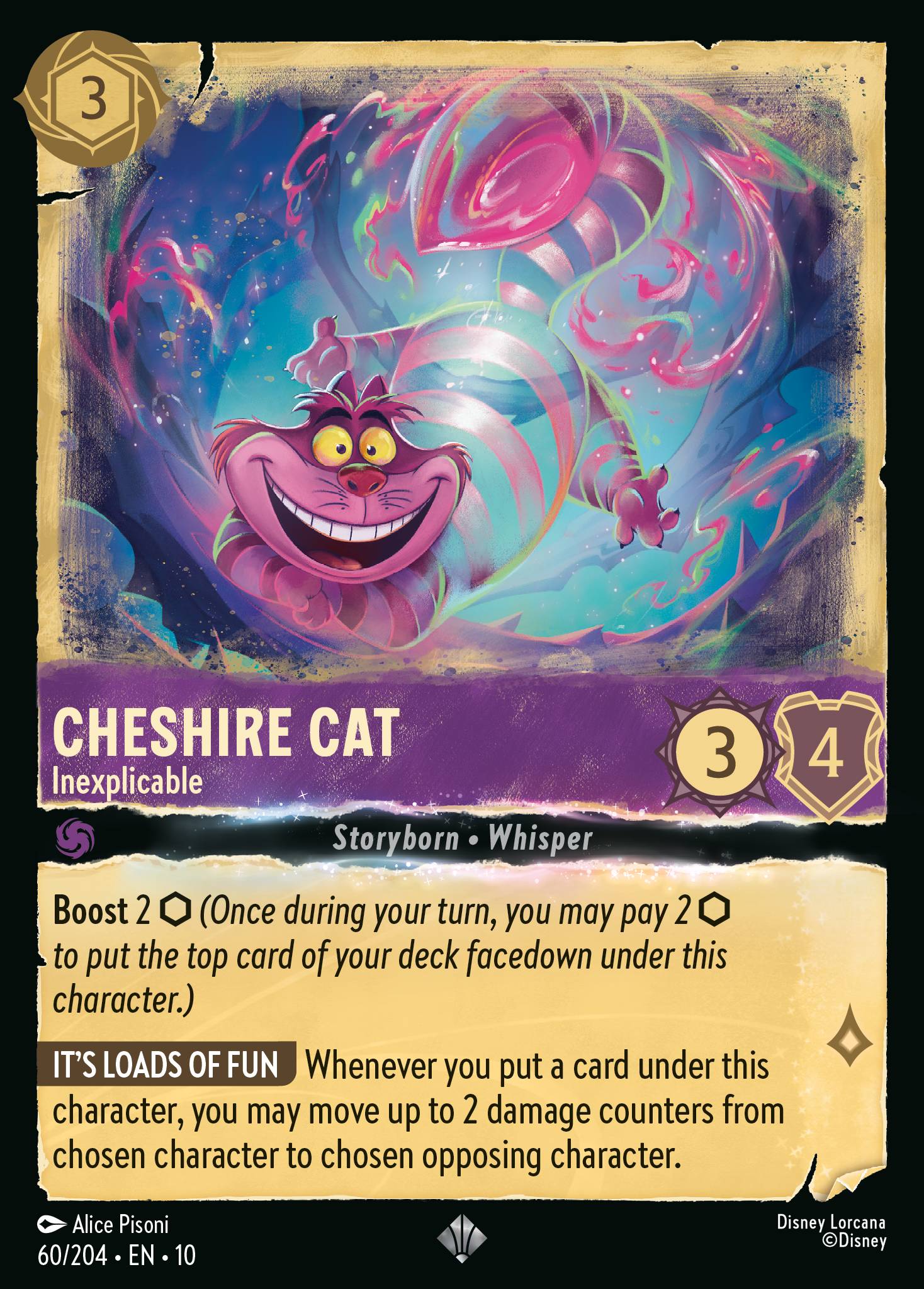 Cheshire Cat - Inexplicable (English)