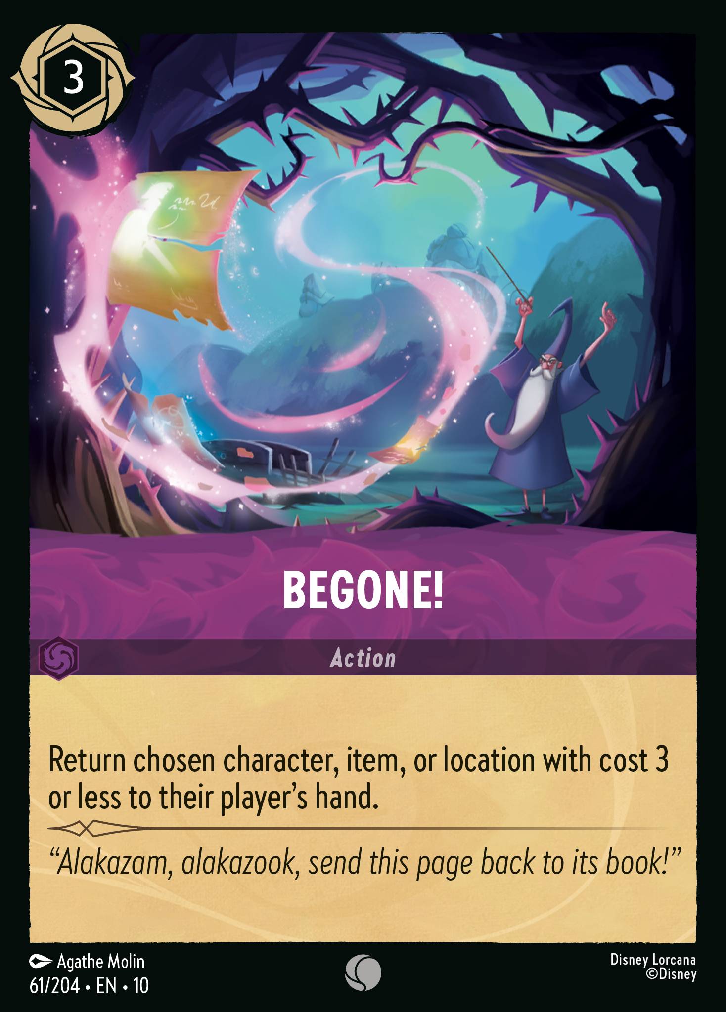 Begone! (English)
