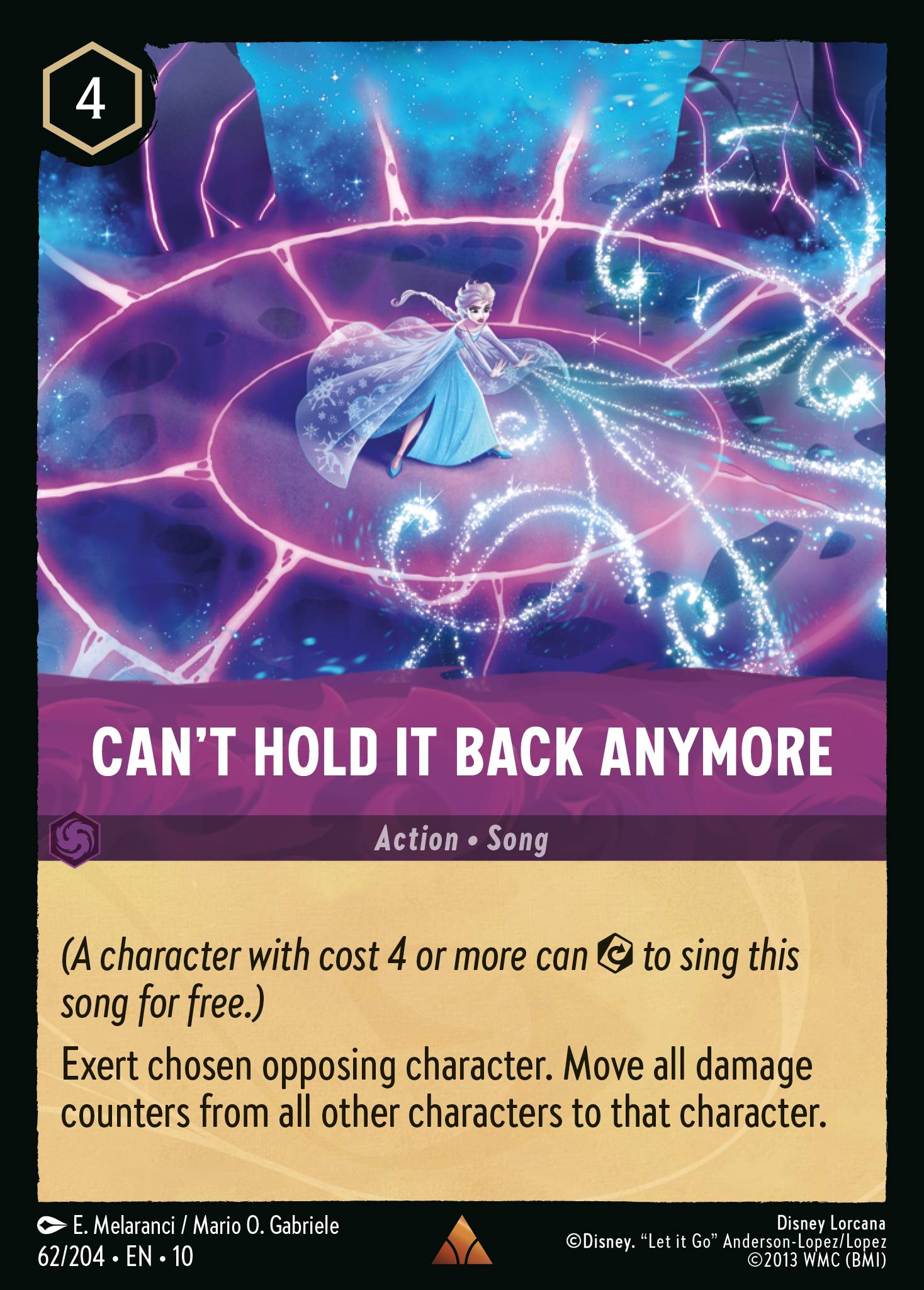 Can't Hold It Back Anymore (English)