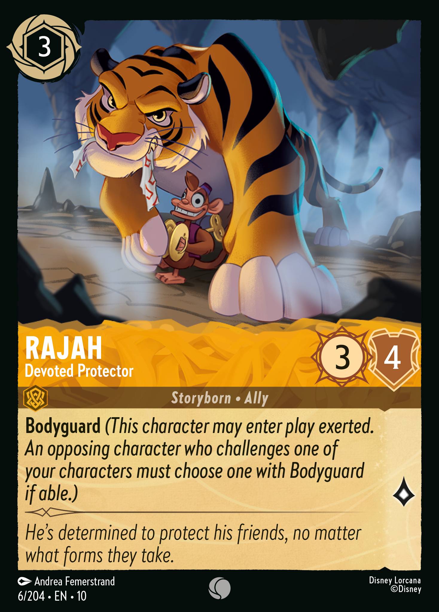 Rajah - Devoted Protector (English)
