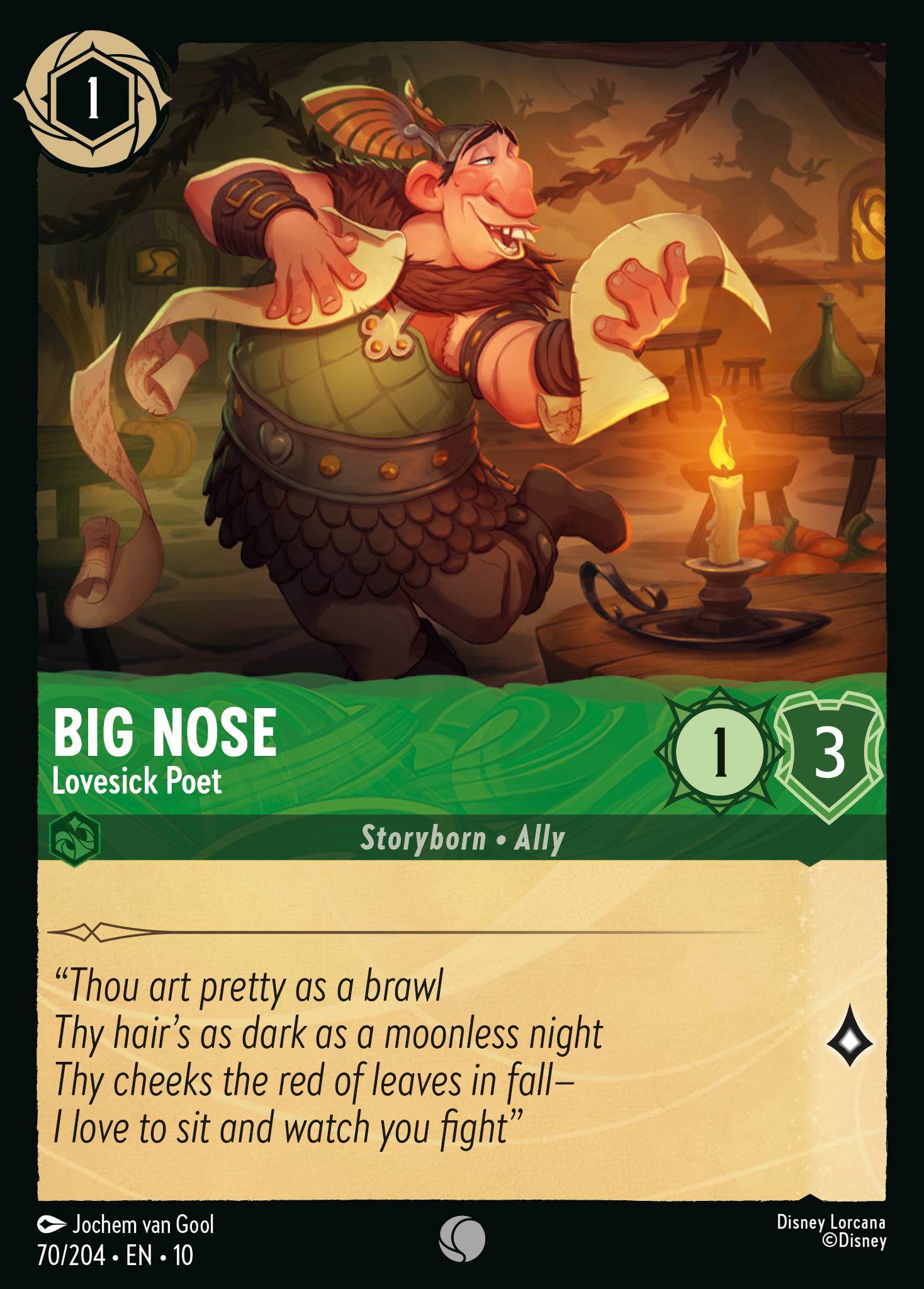 Big Nose - Lovesick Poet (English)