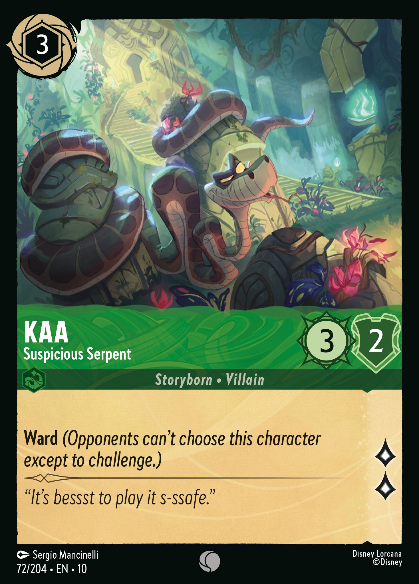 Kaa - Suspicious Serpent (English)