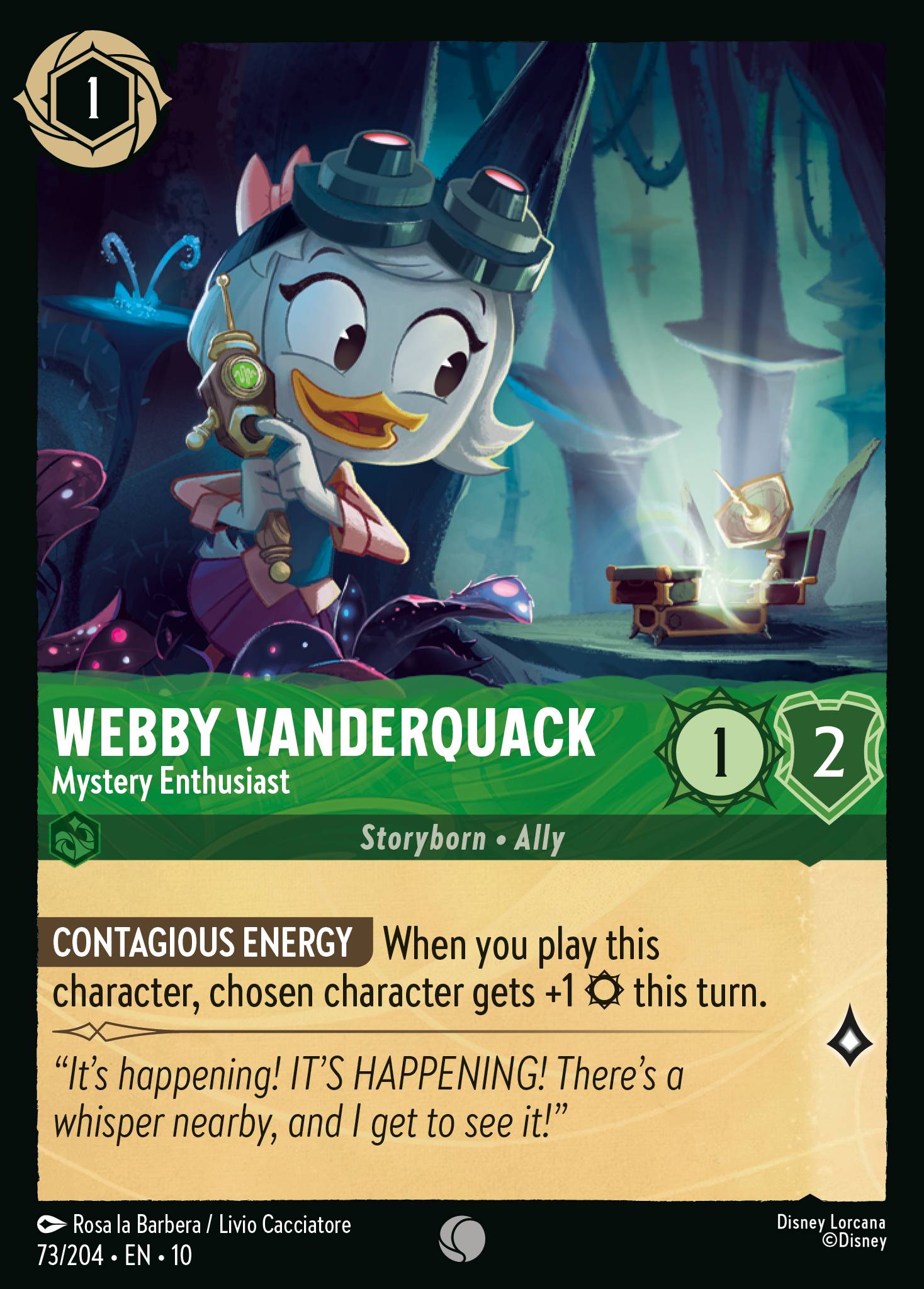 Webby Vanderquack - Mystery Enthusiast (English)