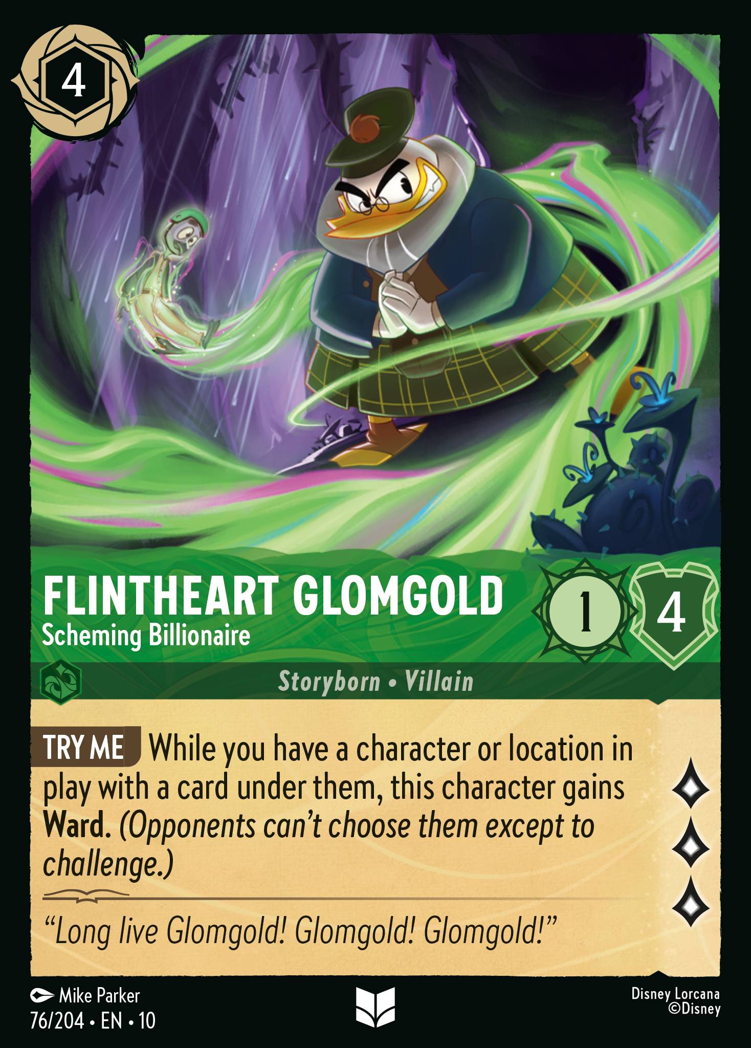 Flintheart Glomgold - Scheming Billionaire (English)