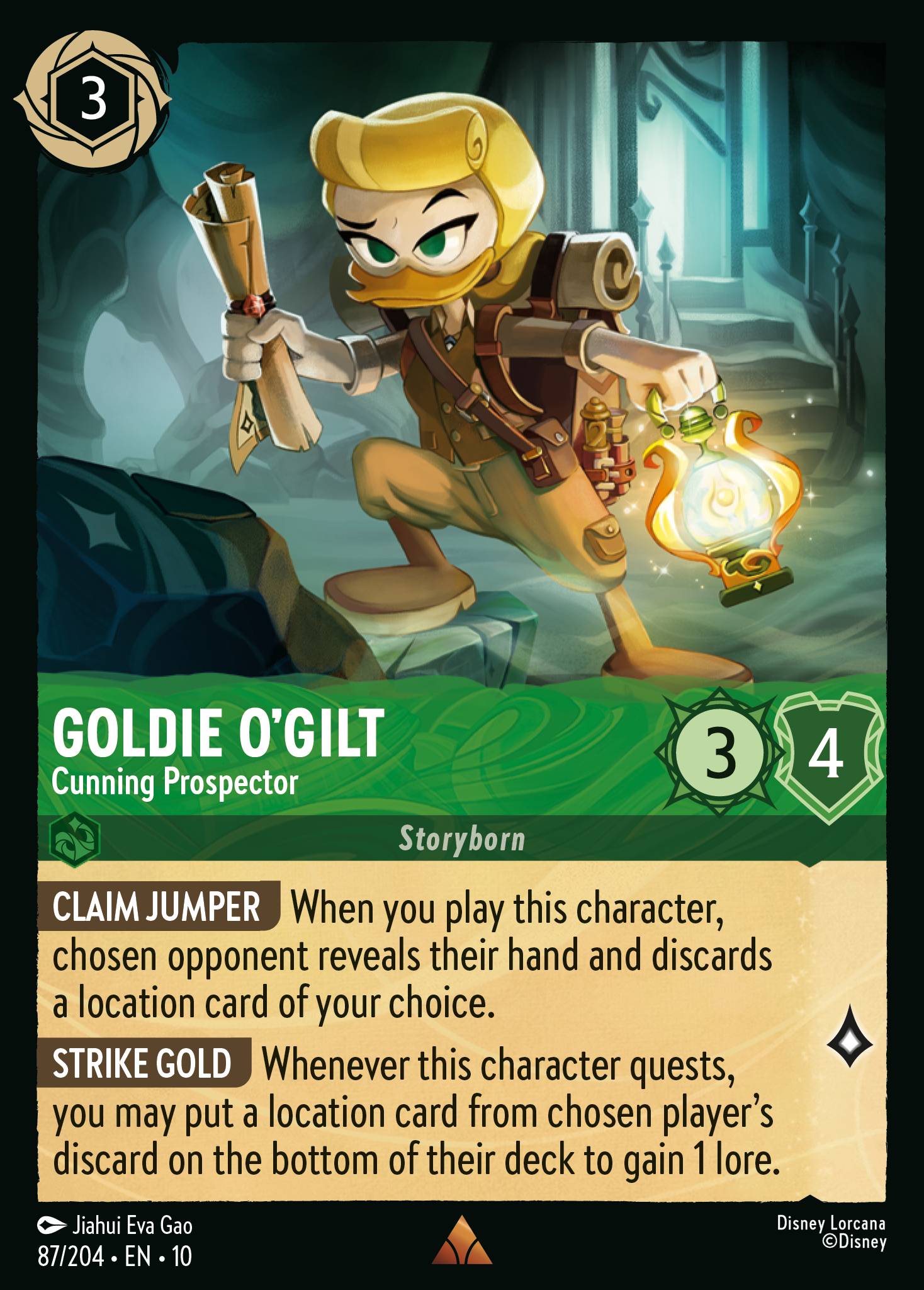 Goldie O'Gilt - Cunning Prospector (English)