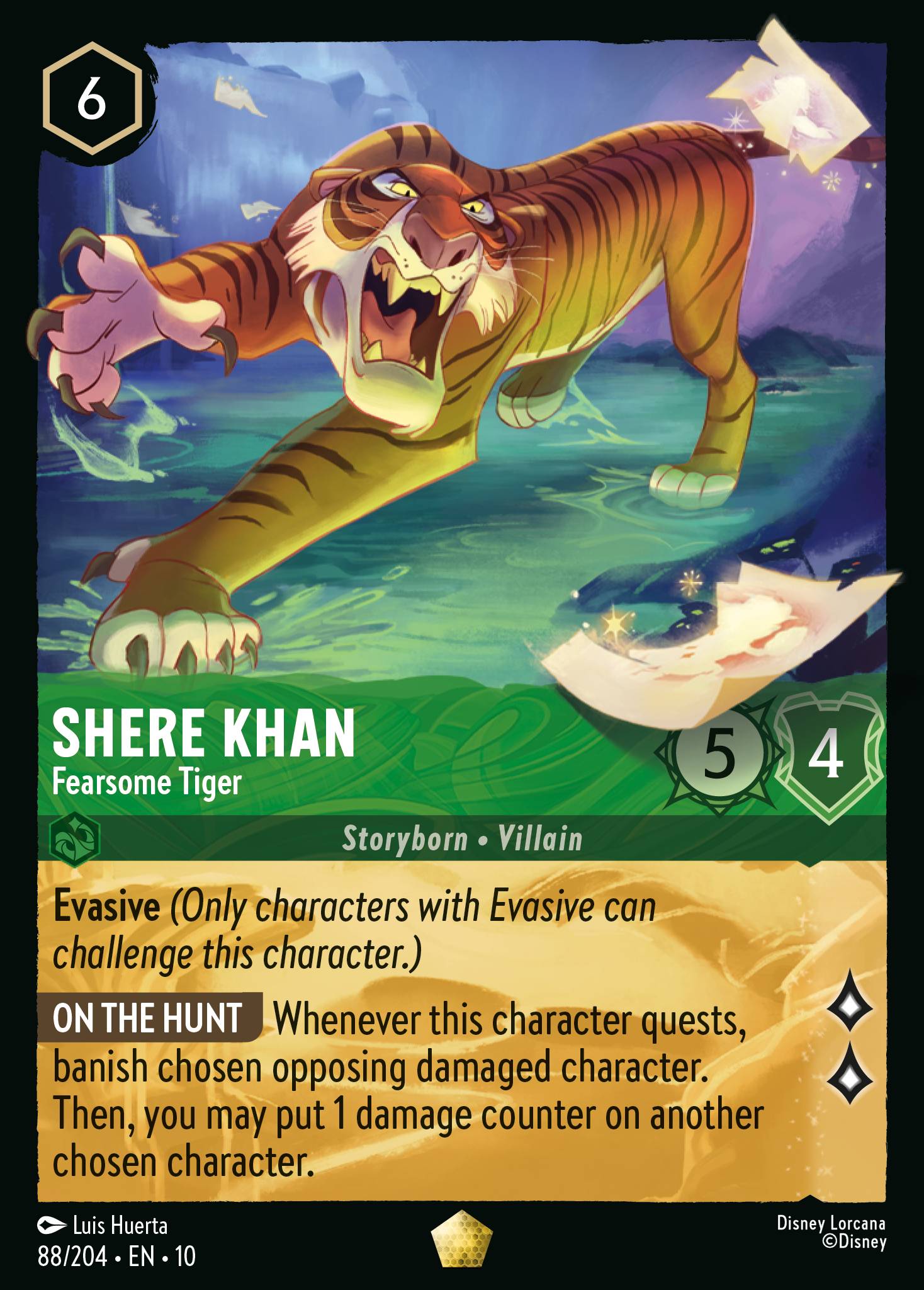 Shere Khan - Fearsome Tiger (Legendary) (English)