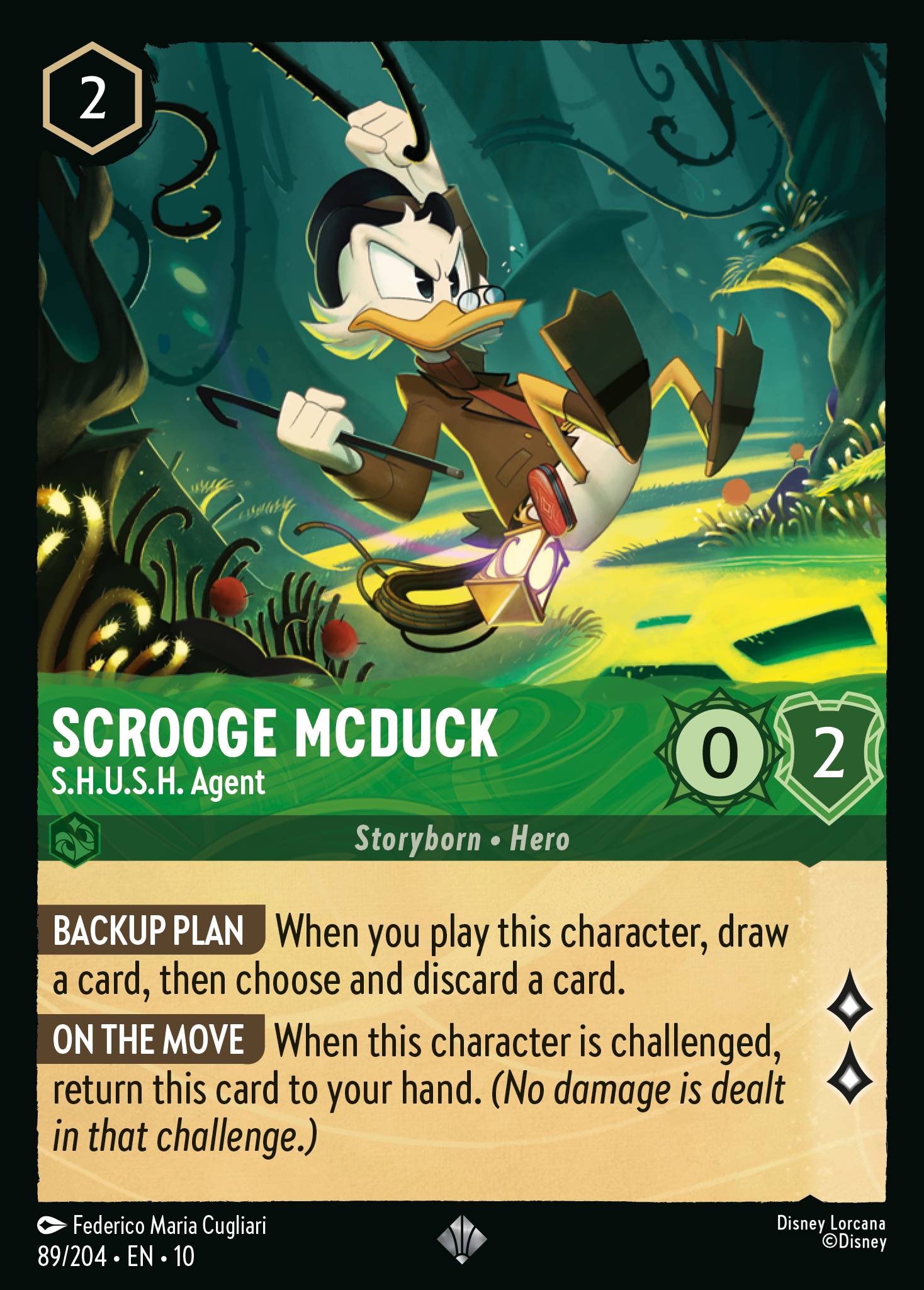 Scrooge McDuck - S.H.U.S.H. Agent (English)