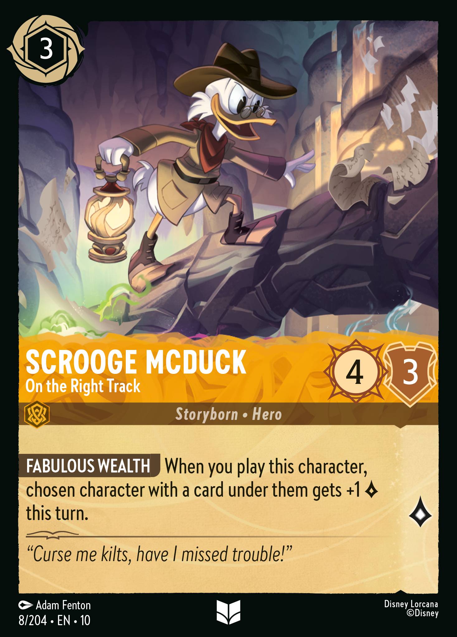 Scrooge McDuck - On the Right Track (English)