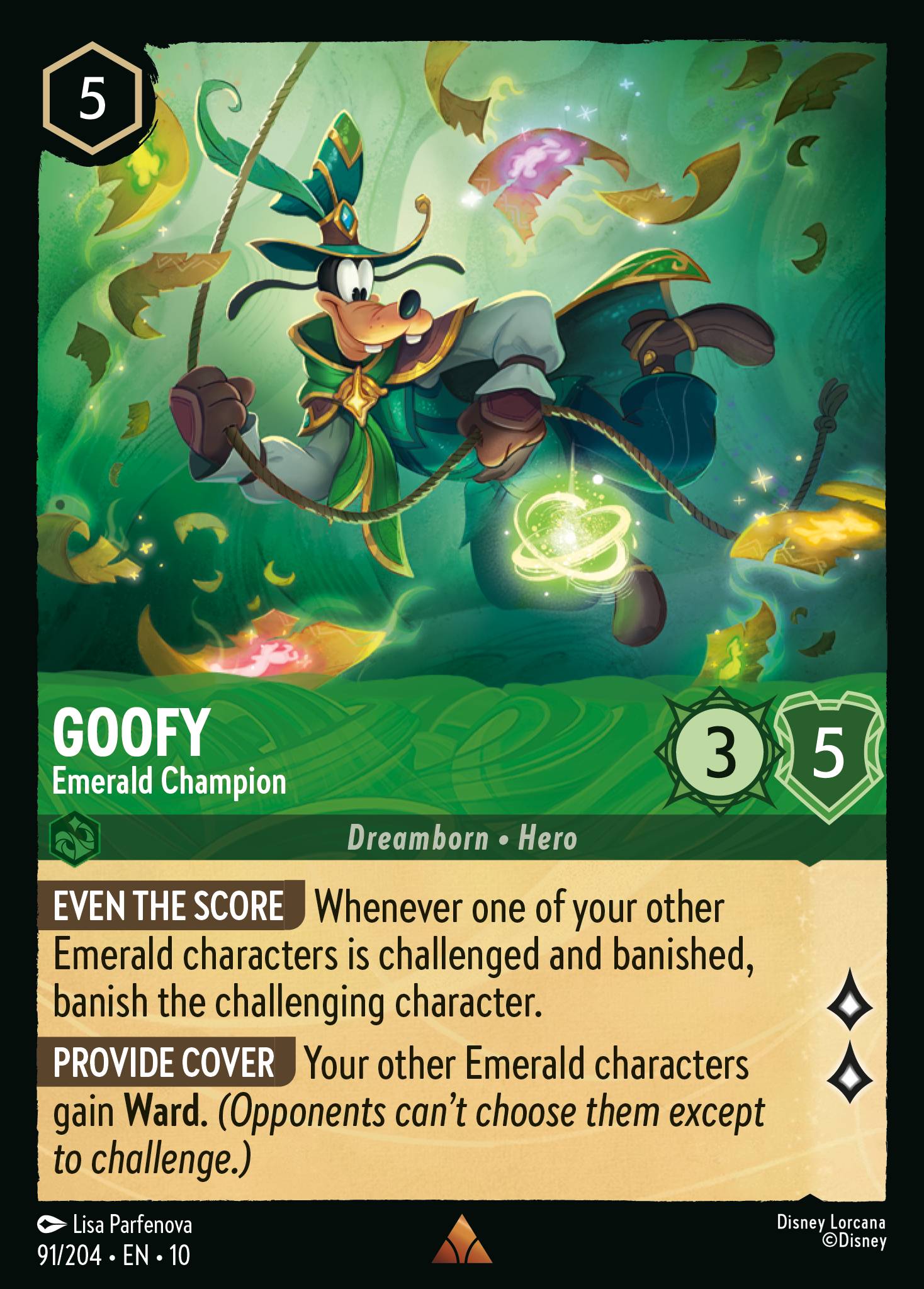Goofy - Emerald Champion (English)