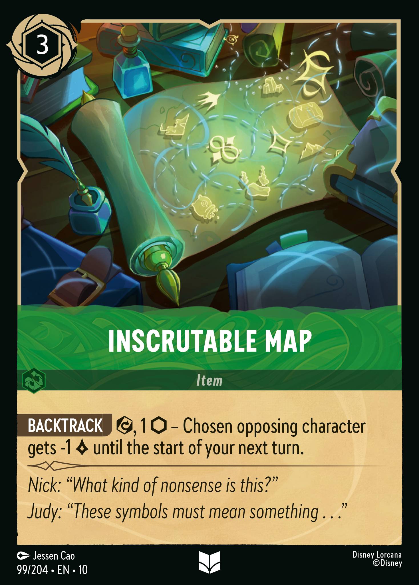 Inscrutable Map (English)